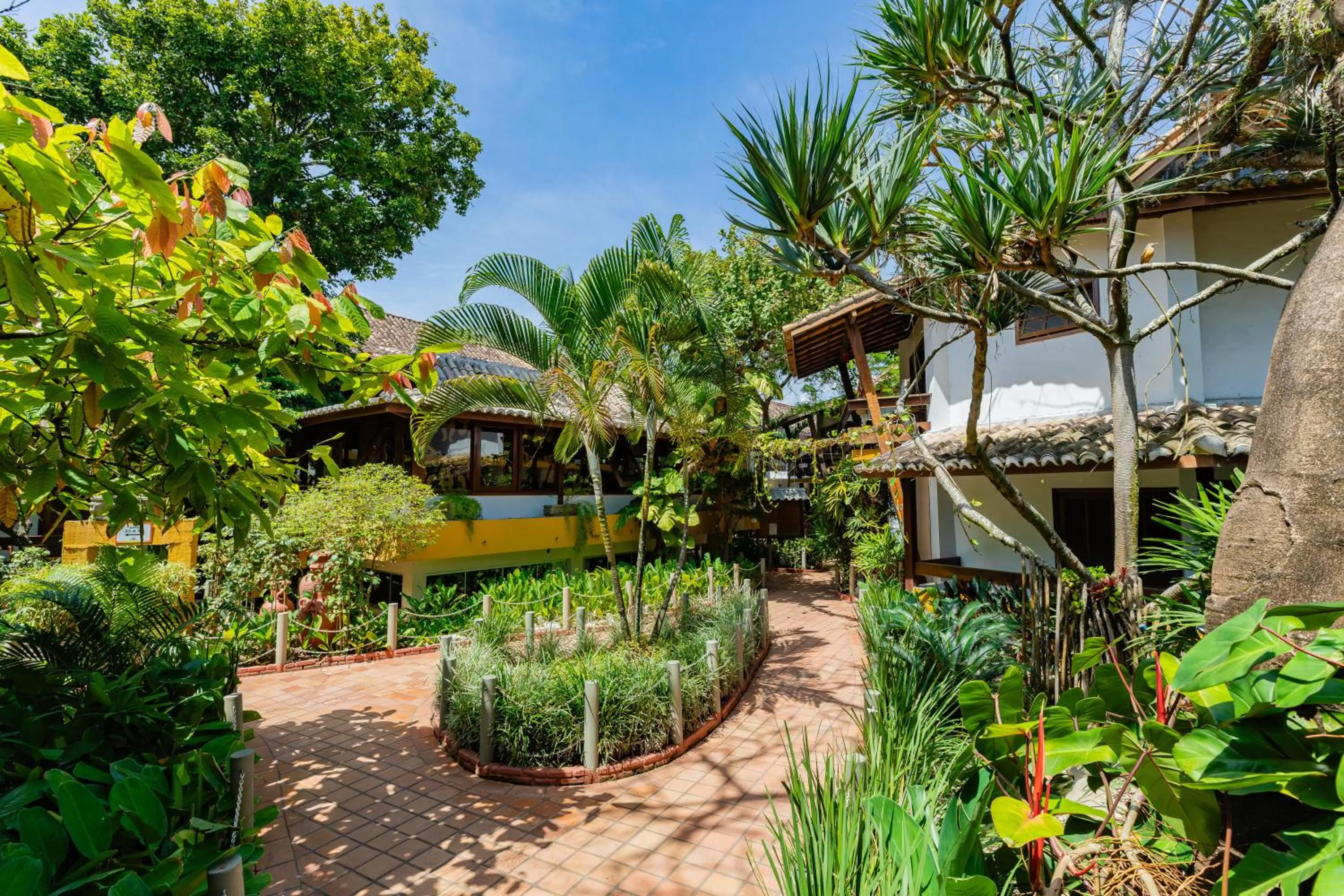 Garden view in Casa Blanca Park Hotel
