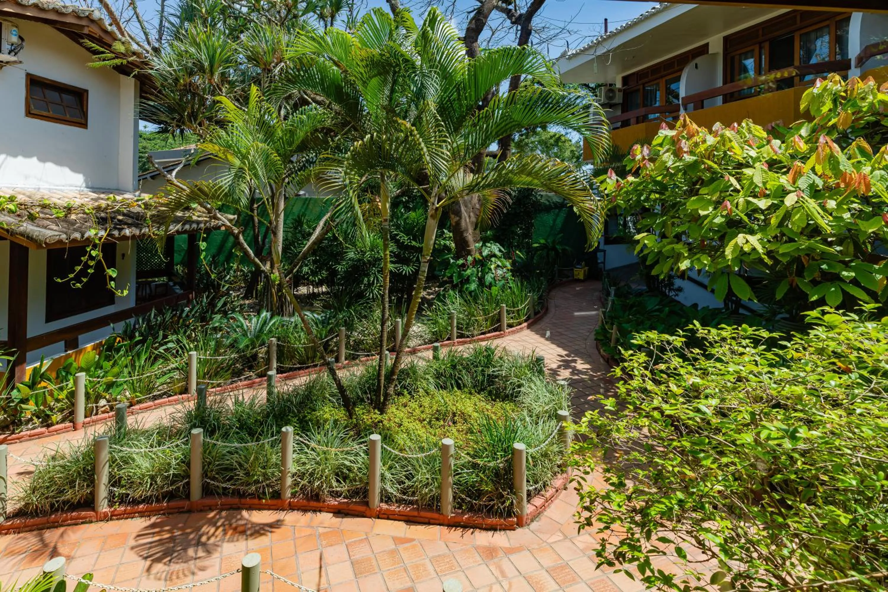 Garden view in Casa Blanca Park Hotel