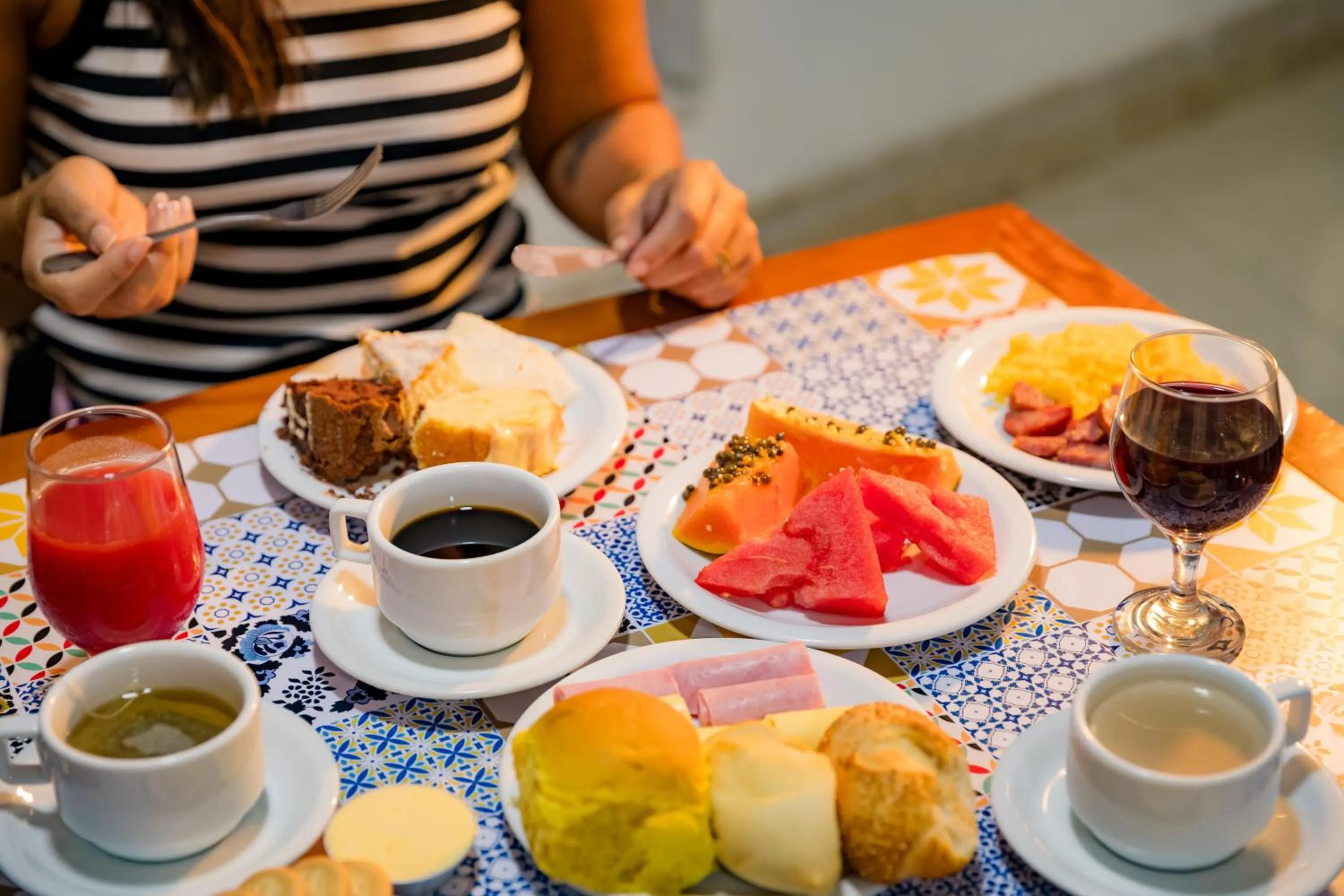 Breakfast in Casa Blanca Park Hotel