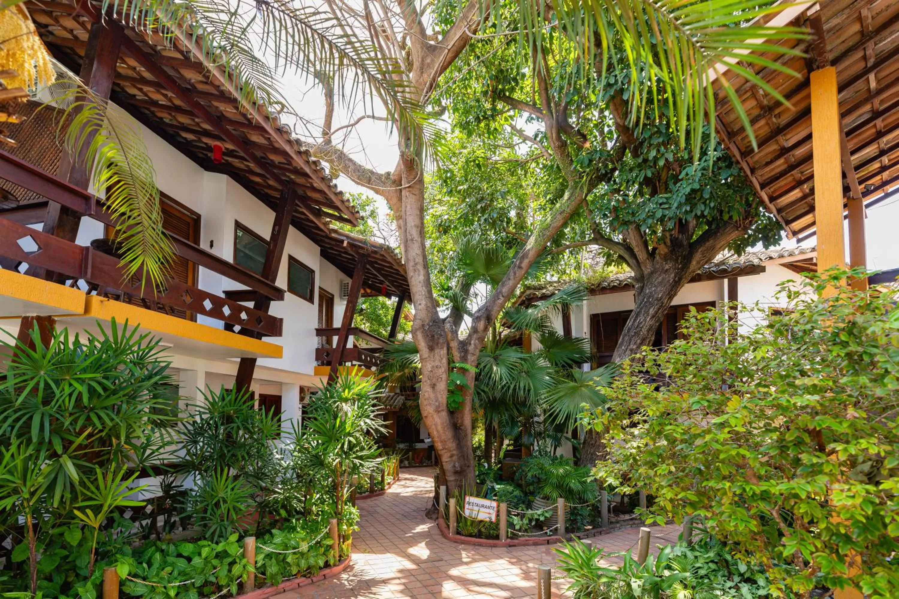Garden view in Casa Blanca Park Hotel