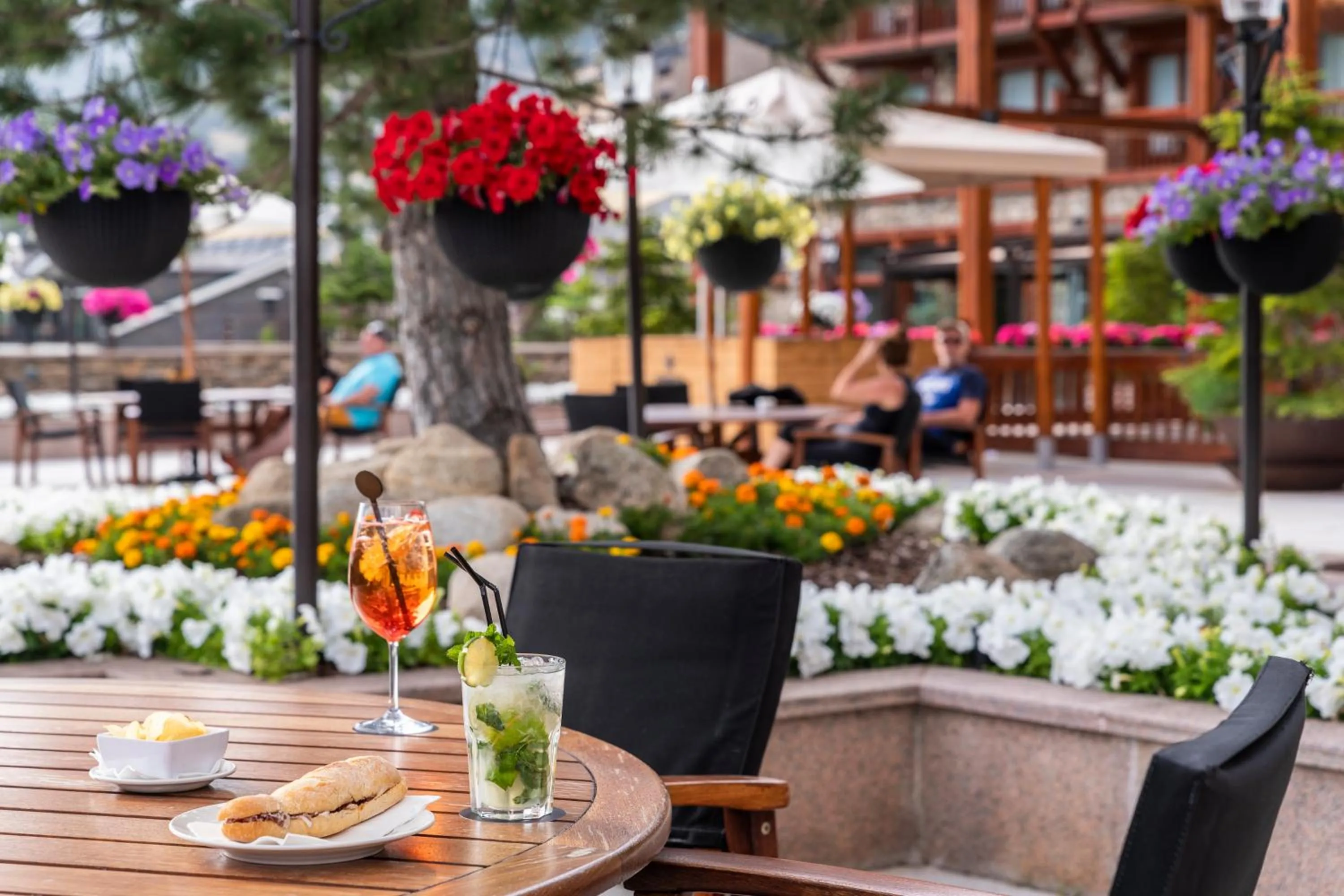 Patio in Sport Hotel Village