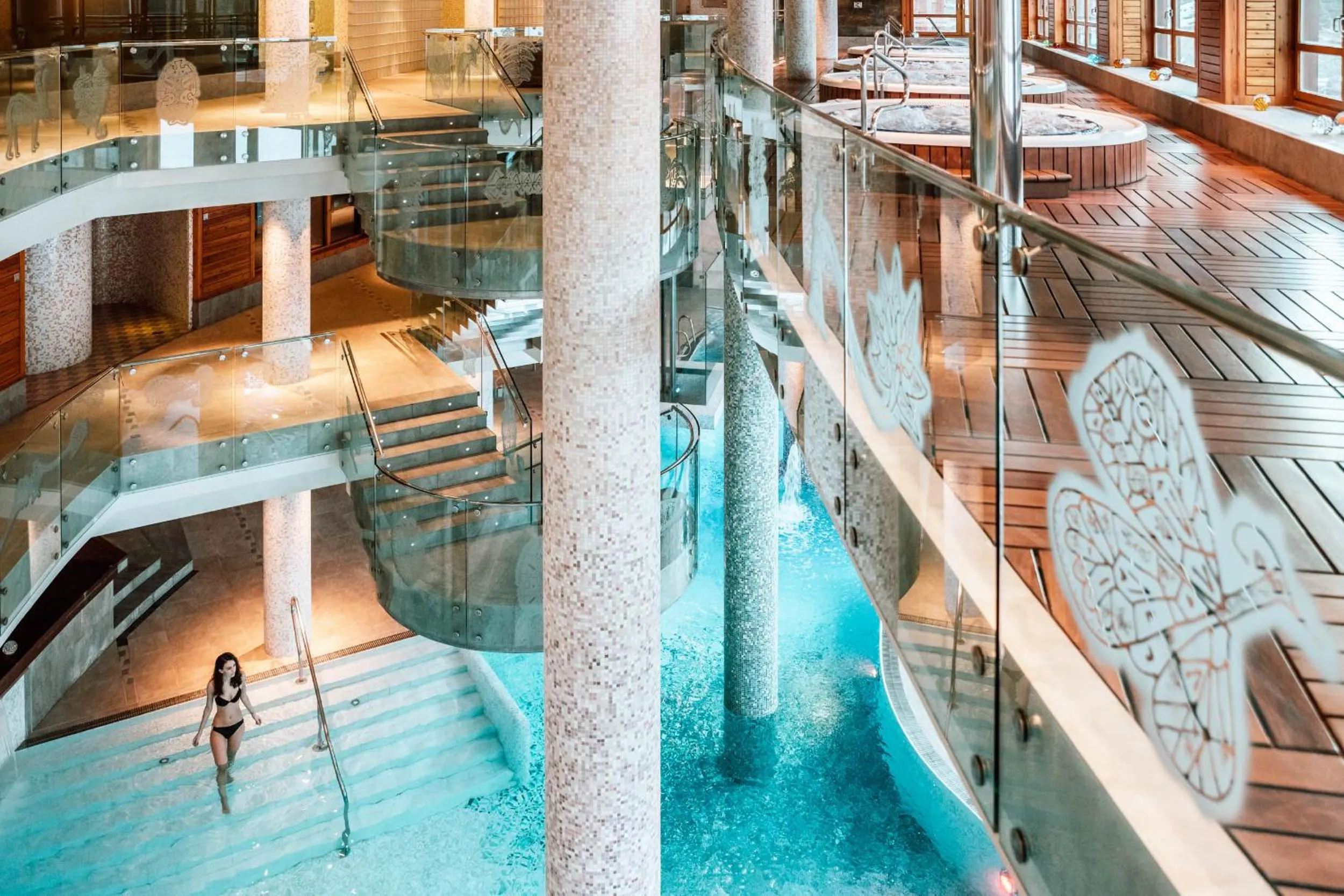 Spa and wellness centre/facilities in Sport Hotel Village