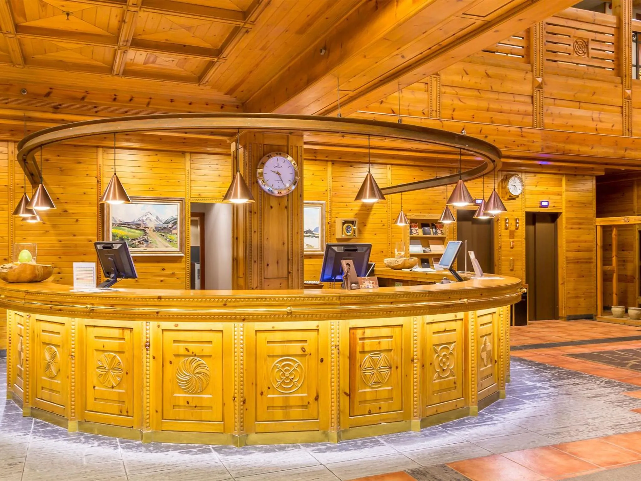 Lobby or reception in Sport Hotel Village