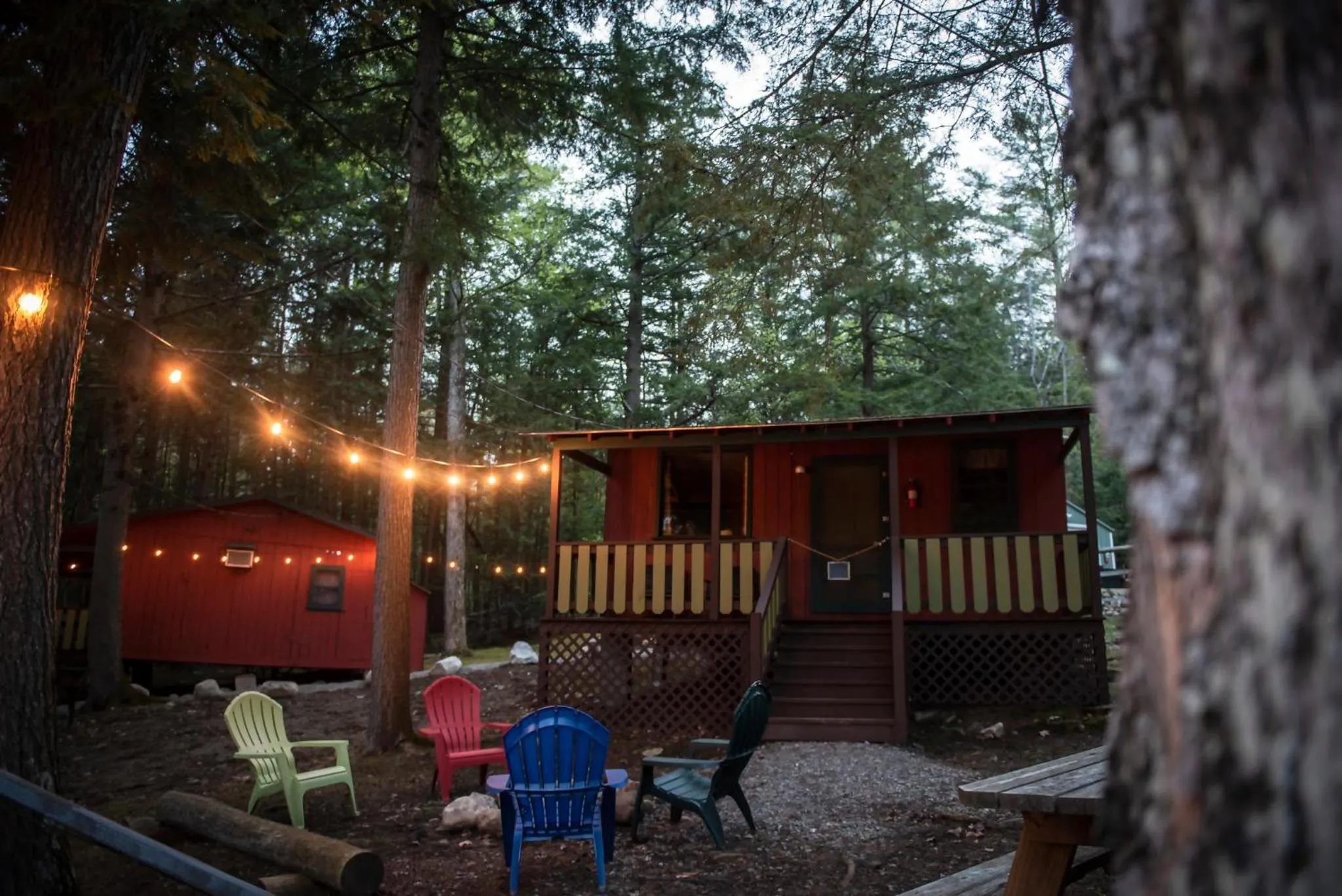 Trekker, Treehouses cabins and lodge rooms