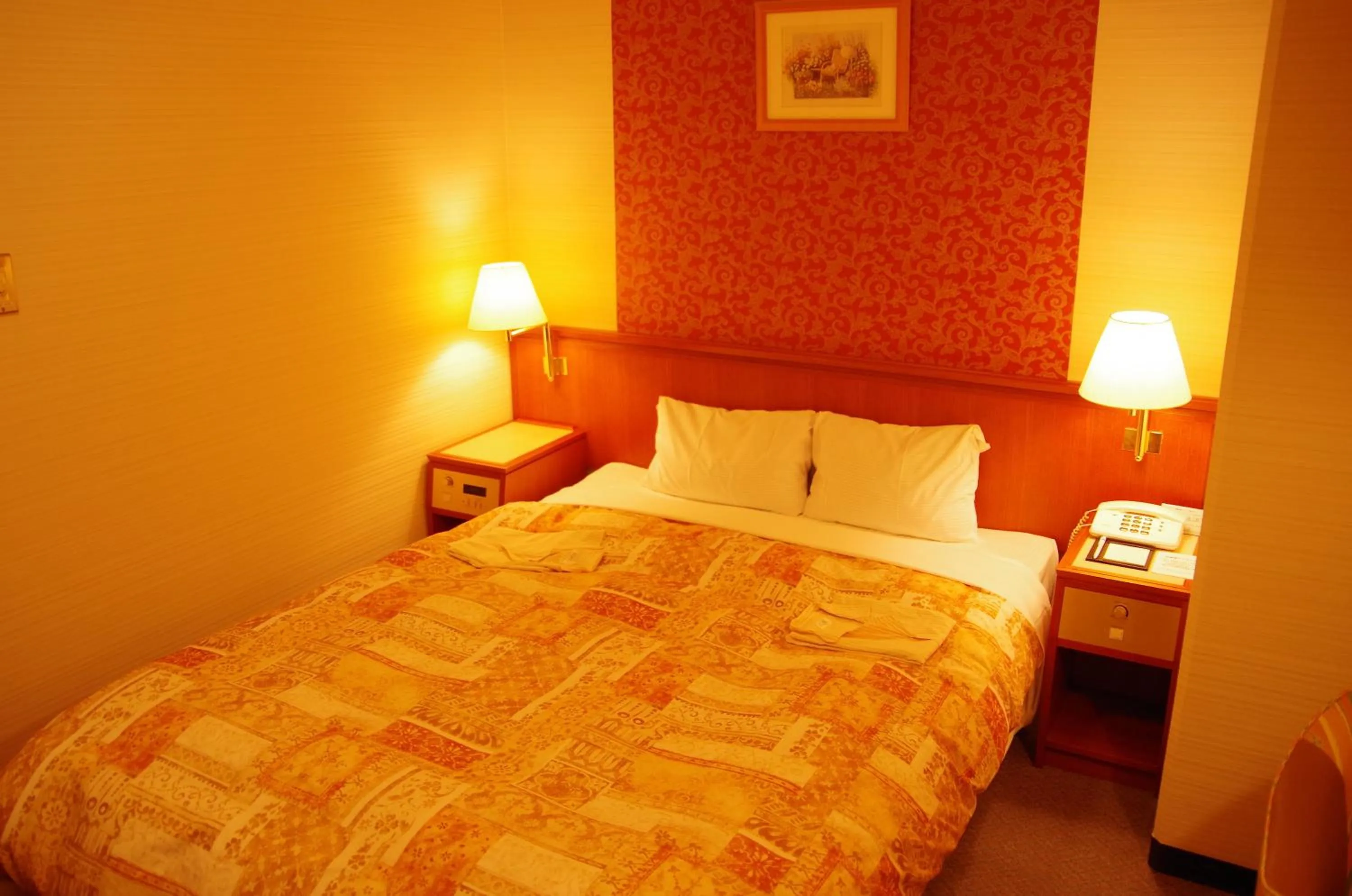 Photo of the whole room, Bed in Hotel Sunroute Goshogawara