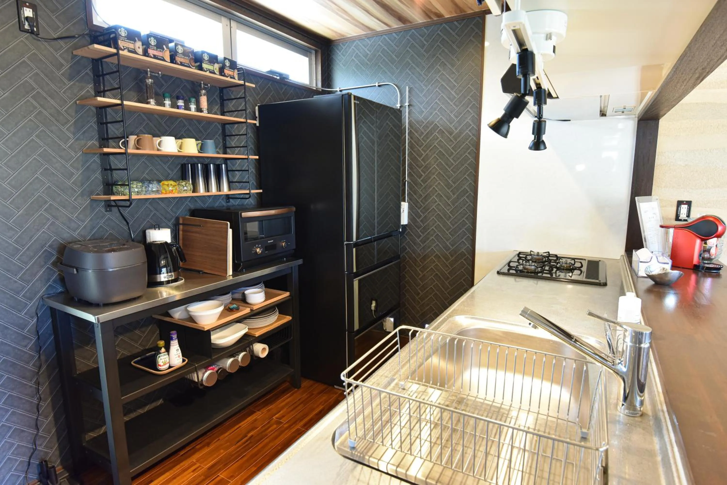 kitchen in Seven Residence Music