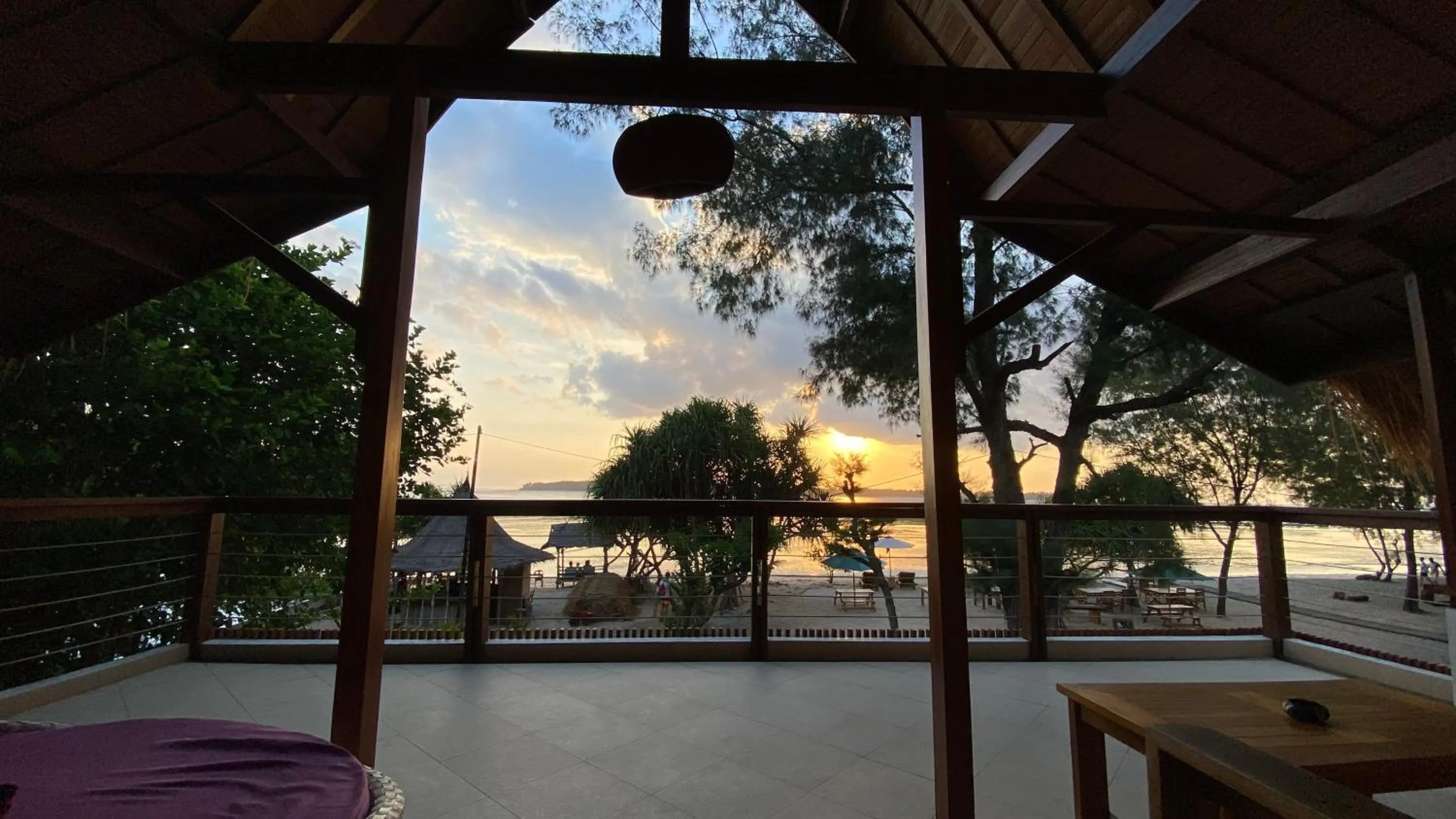 Sea view in Vyaana Resort Gili Air