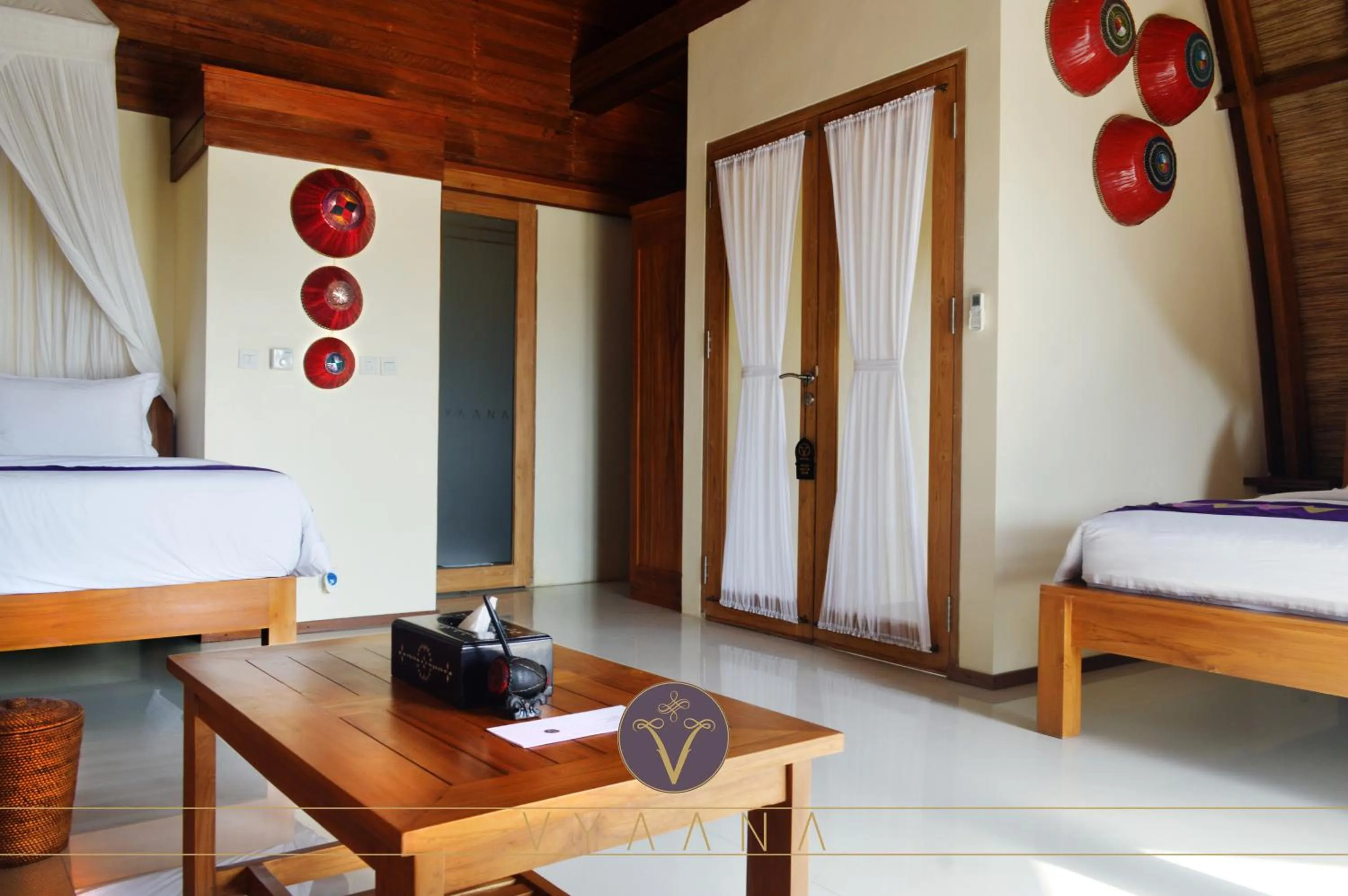 Living room, Bed in Vyaana Resort Gili Air