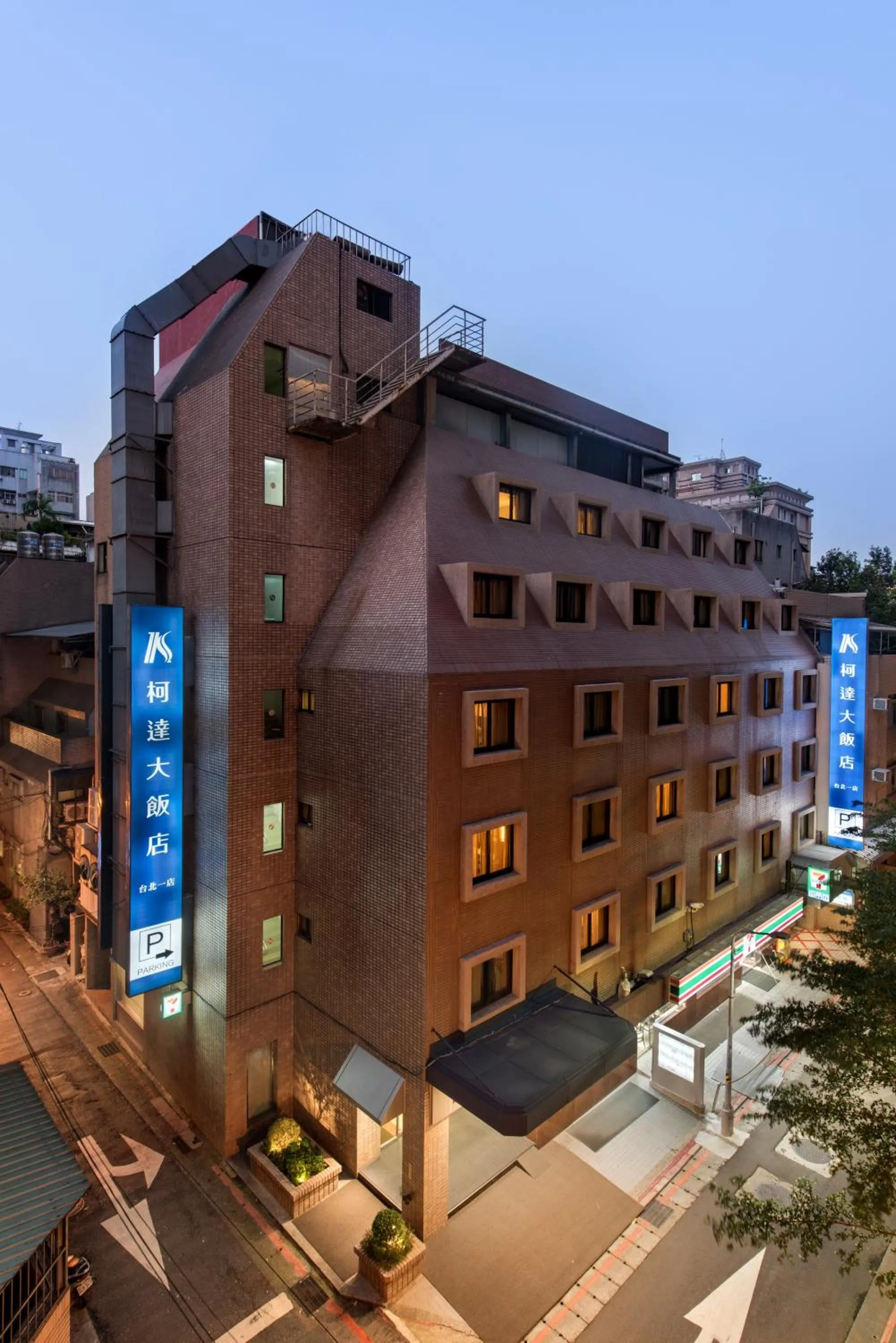 Property building in K Hotel Taipei