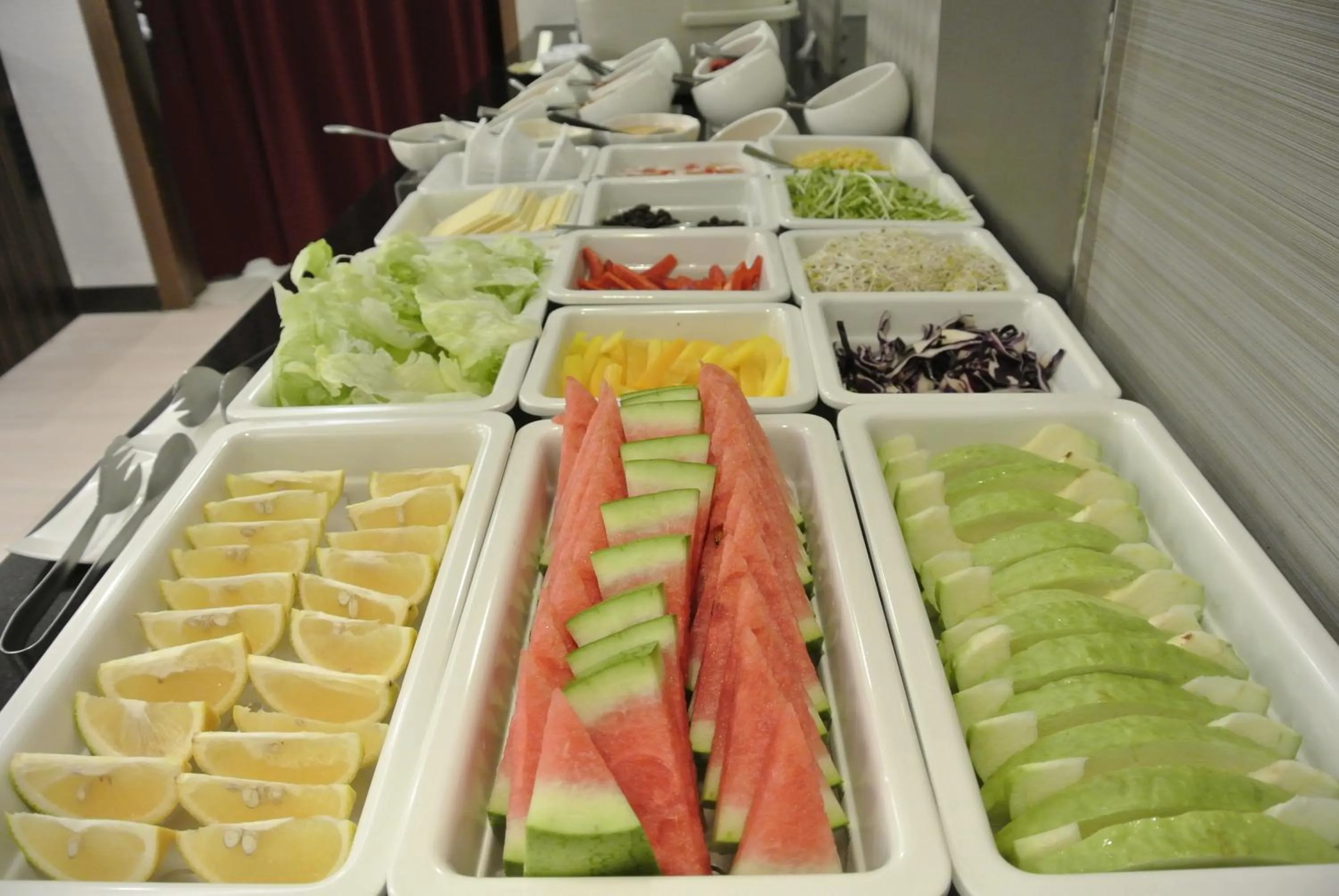 Buffet breakfast in K Hotel Taipei