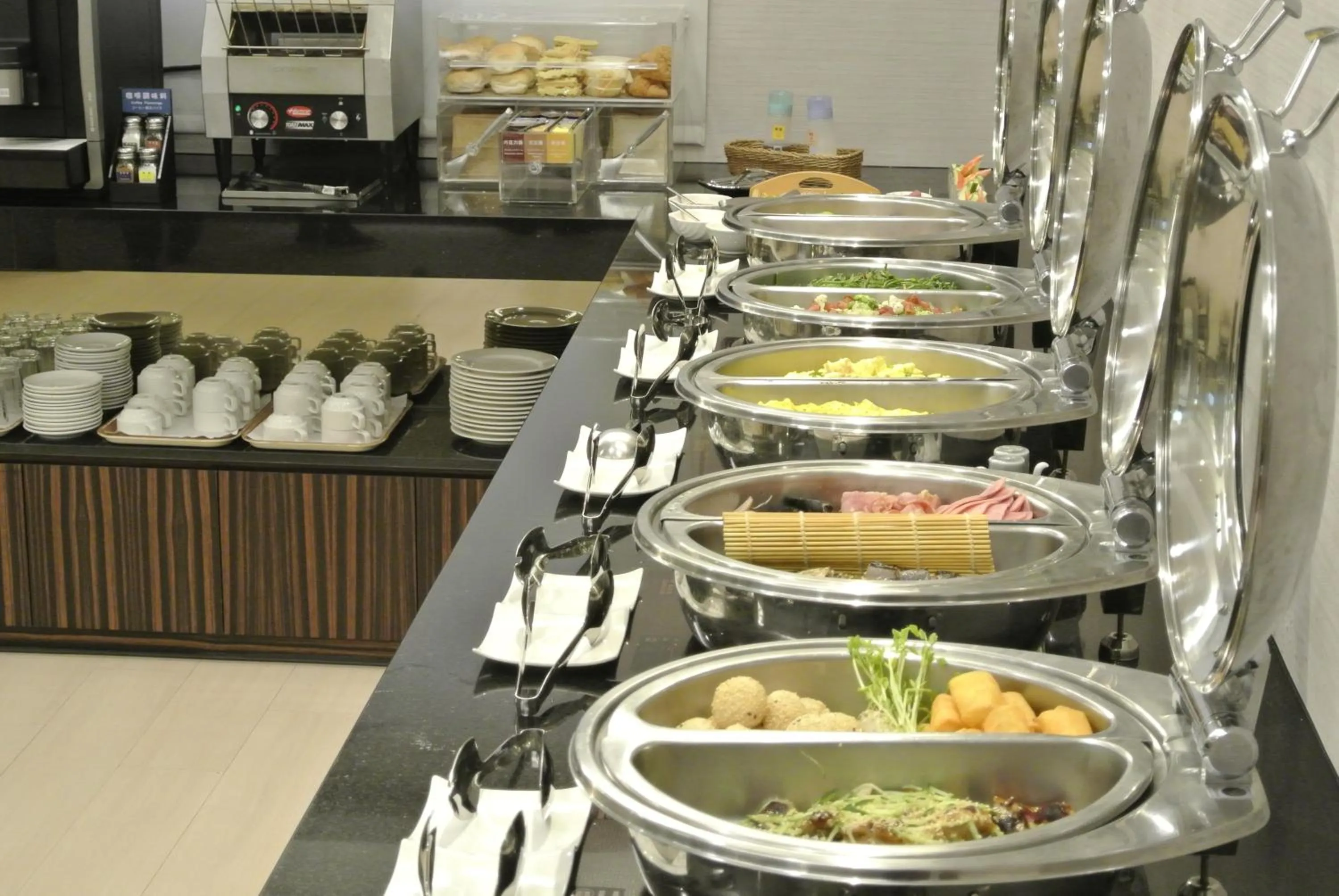 Buffet breakfast in K Hotel Taipei