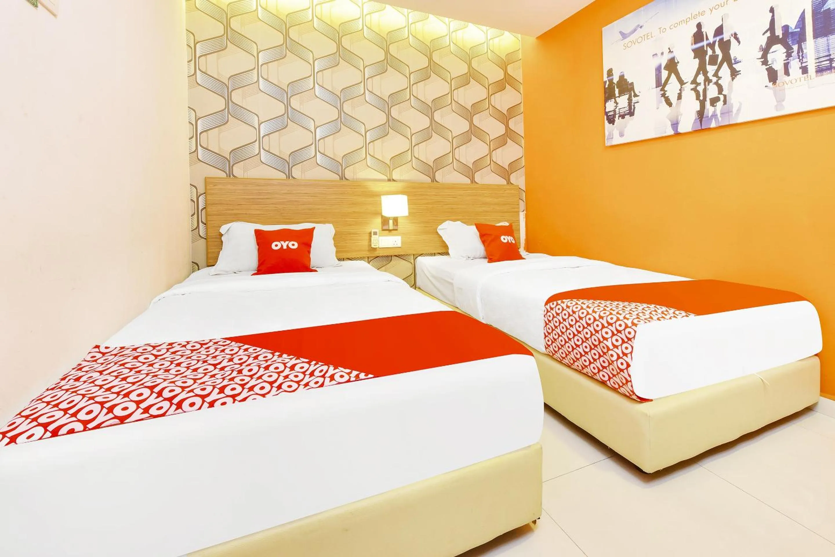 Bed in Super OYO 90512 Sovotel Kelana Jaya 79