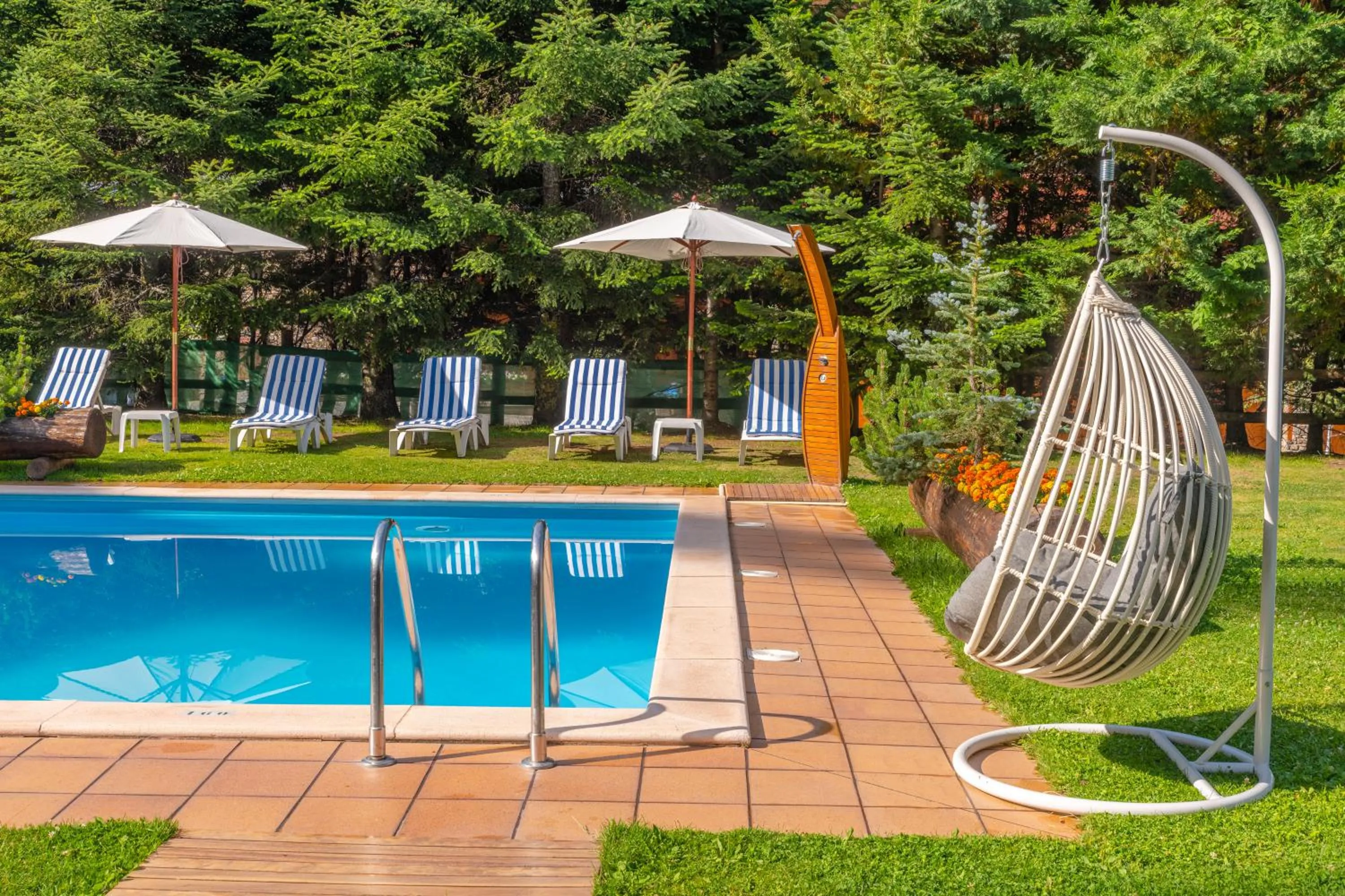 Swimming pool in Sport Hotel Hermitage & Spa