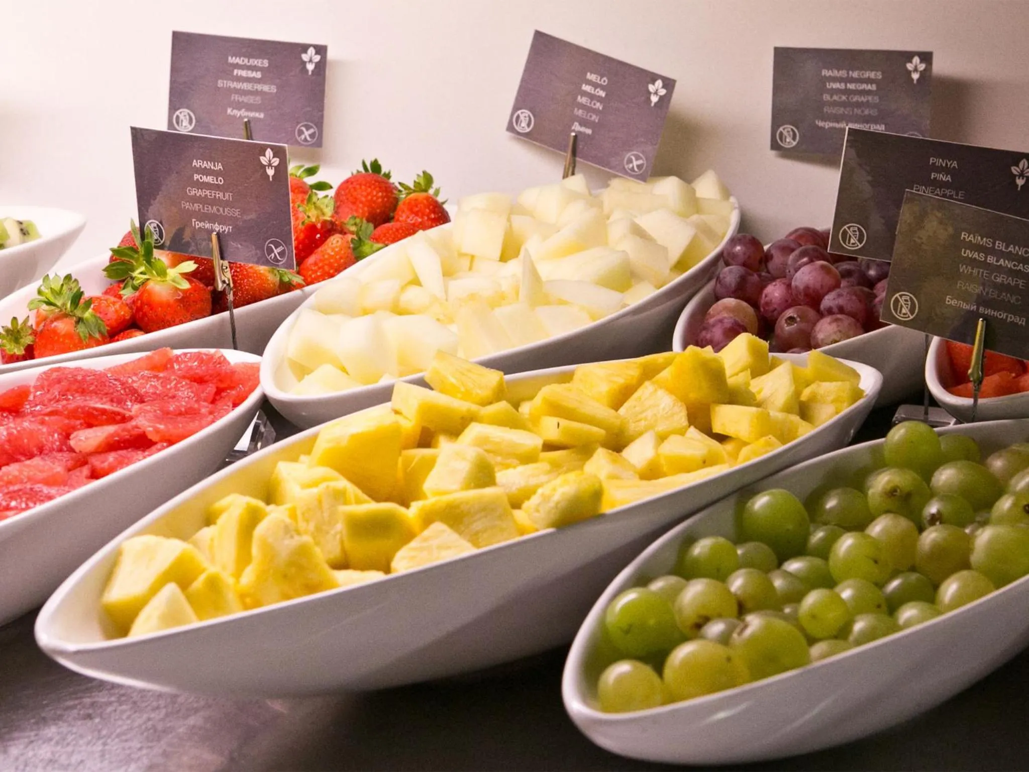 Buffet breakfast in Sport Hotel Hermitage & Spa