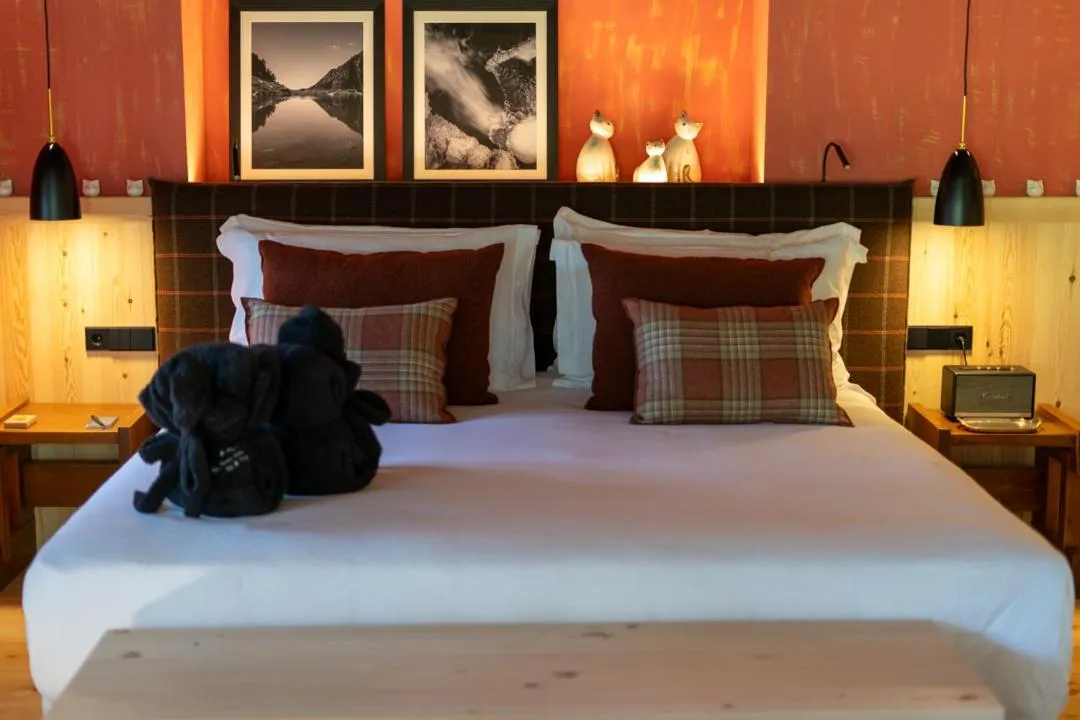 Bed in Sport Hotel Hermitage & Spa