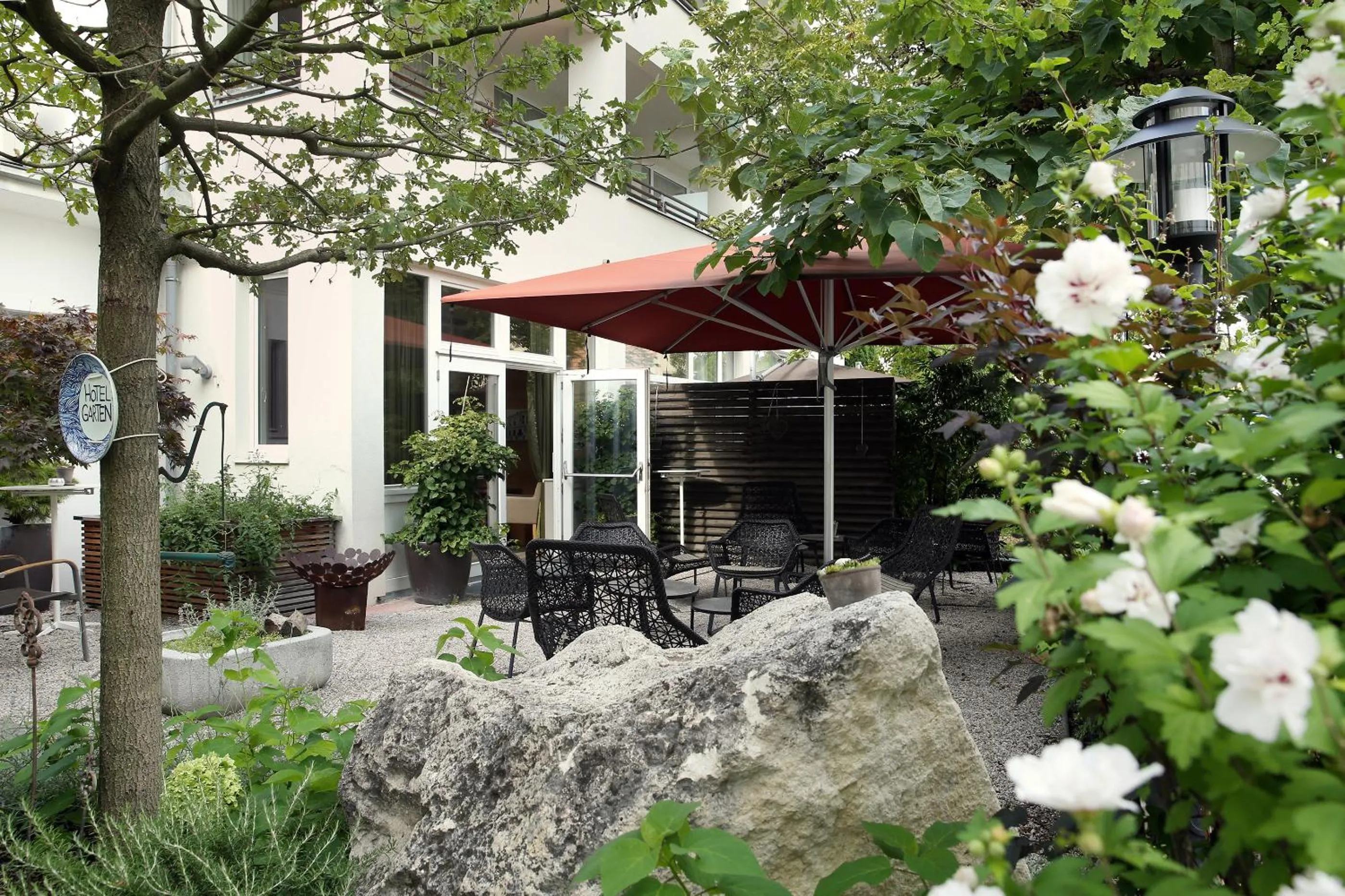 Patio in Hotel Babenbergerhof