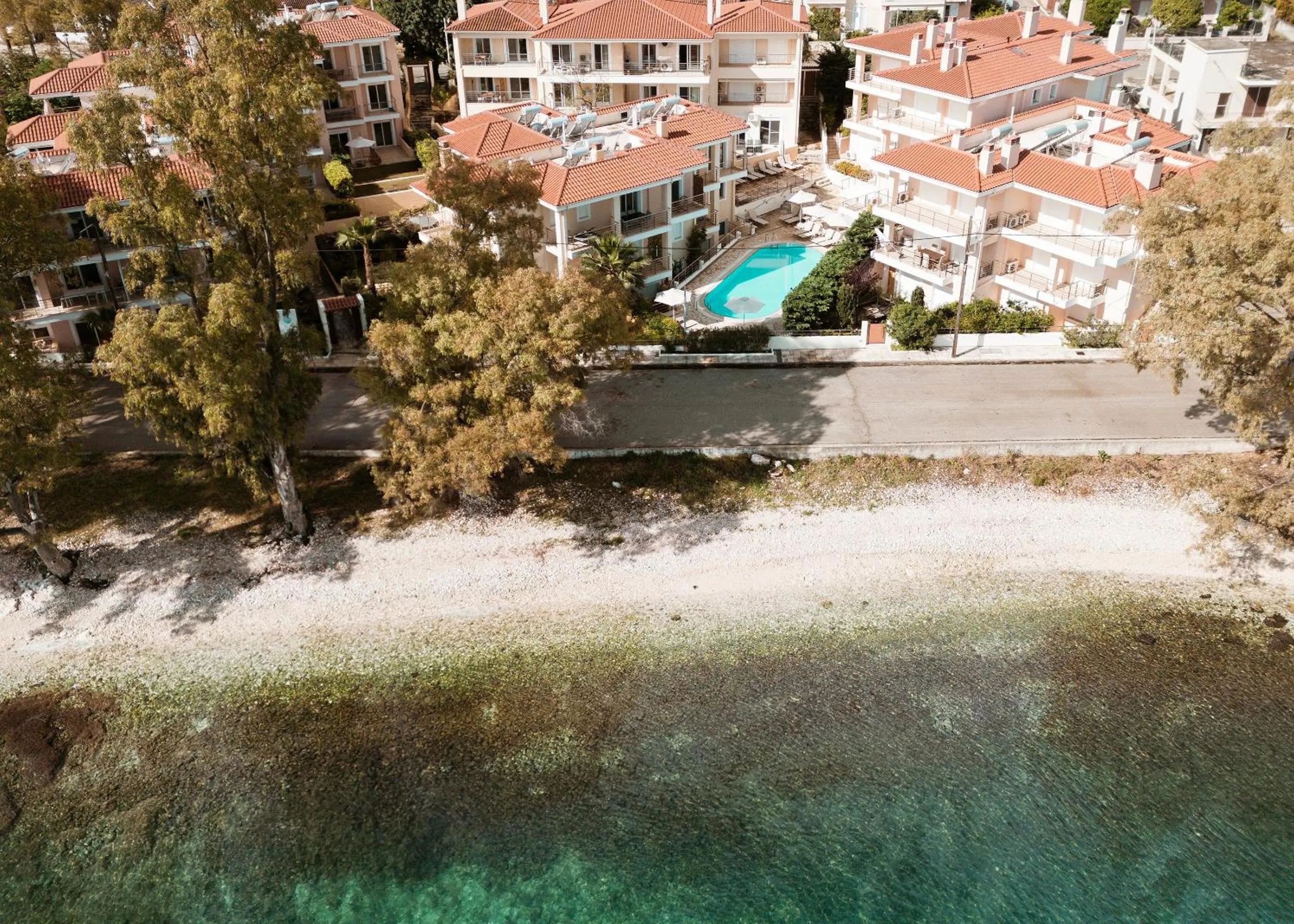 Natural landscape in Meliti Waterfront Suites