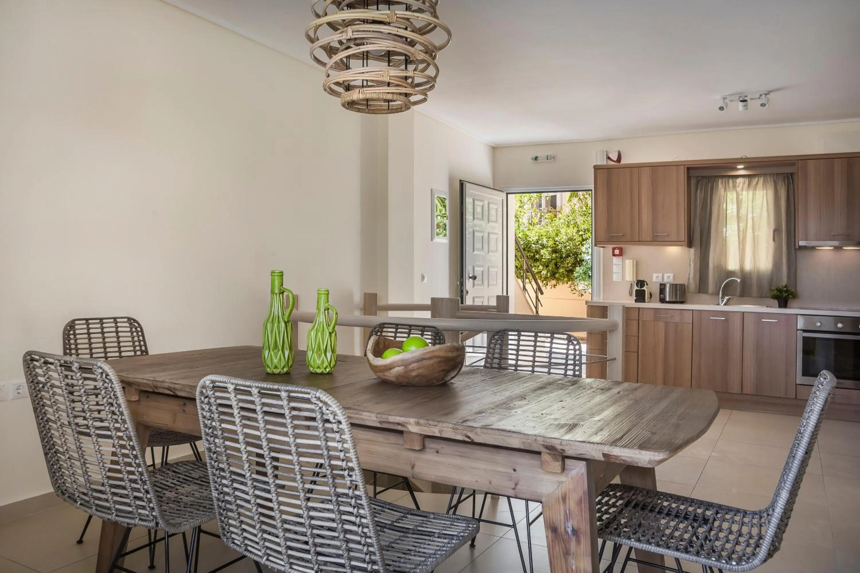 Kitchen or kitchenette in Meliti Waterfront Suites