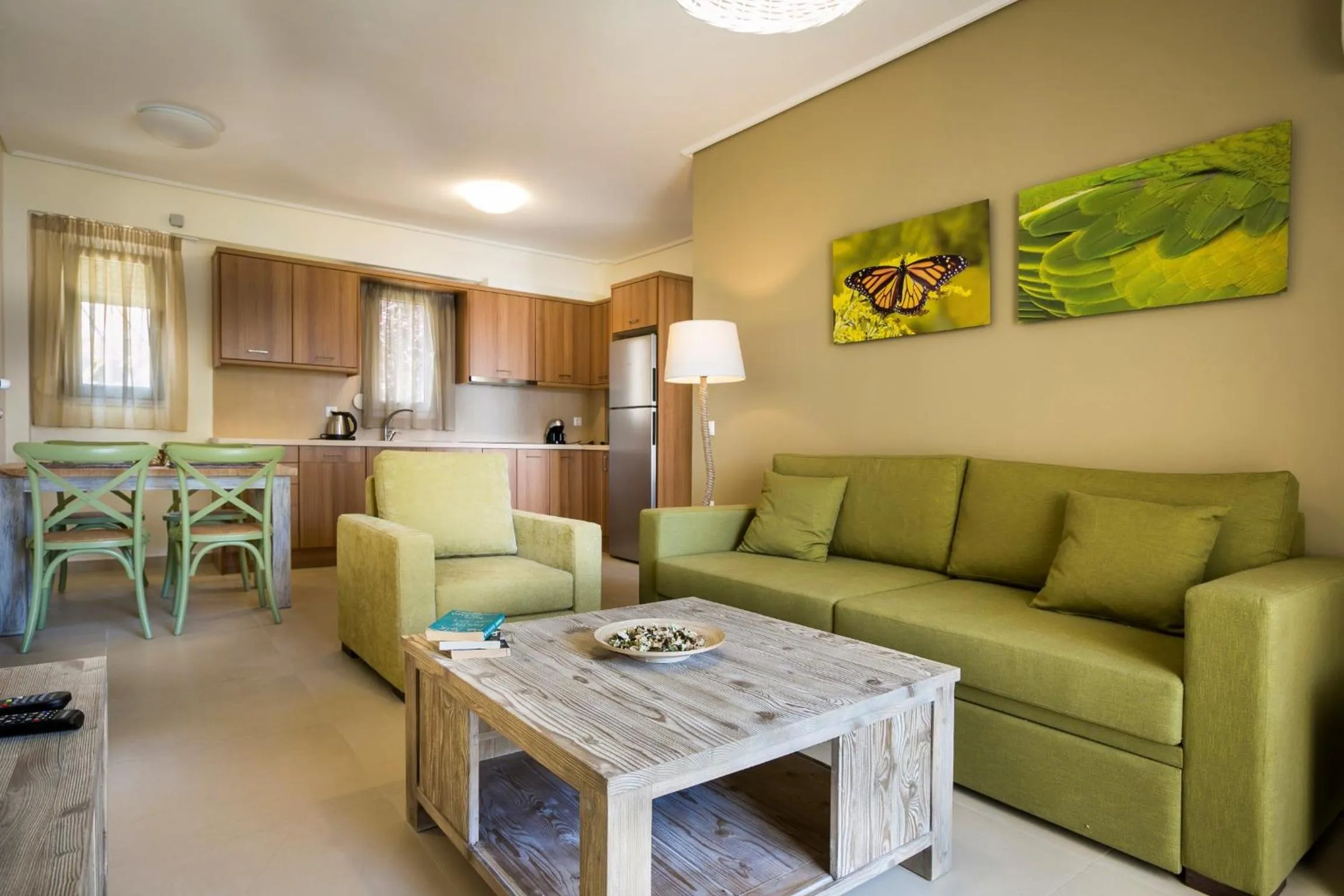 Kitchen or kitchenette in Meliti Waterfront Suites