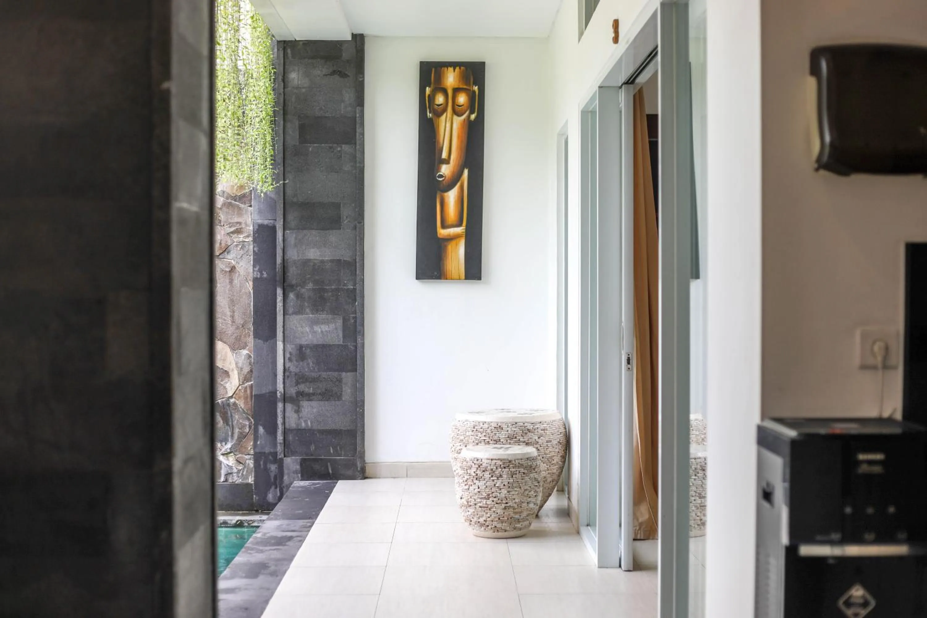 Seating area in Puri Bagus Villa by Great Bali Villas