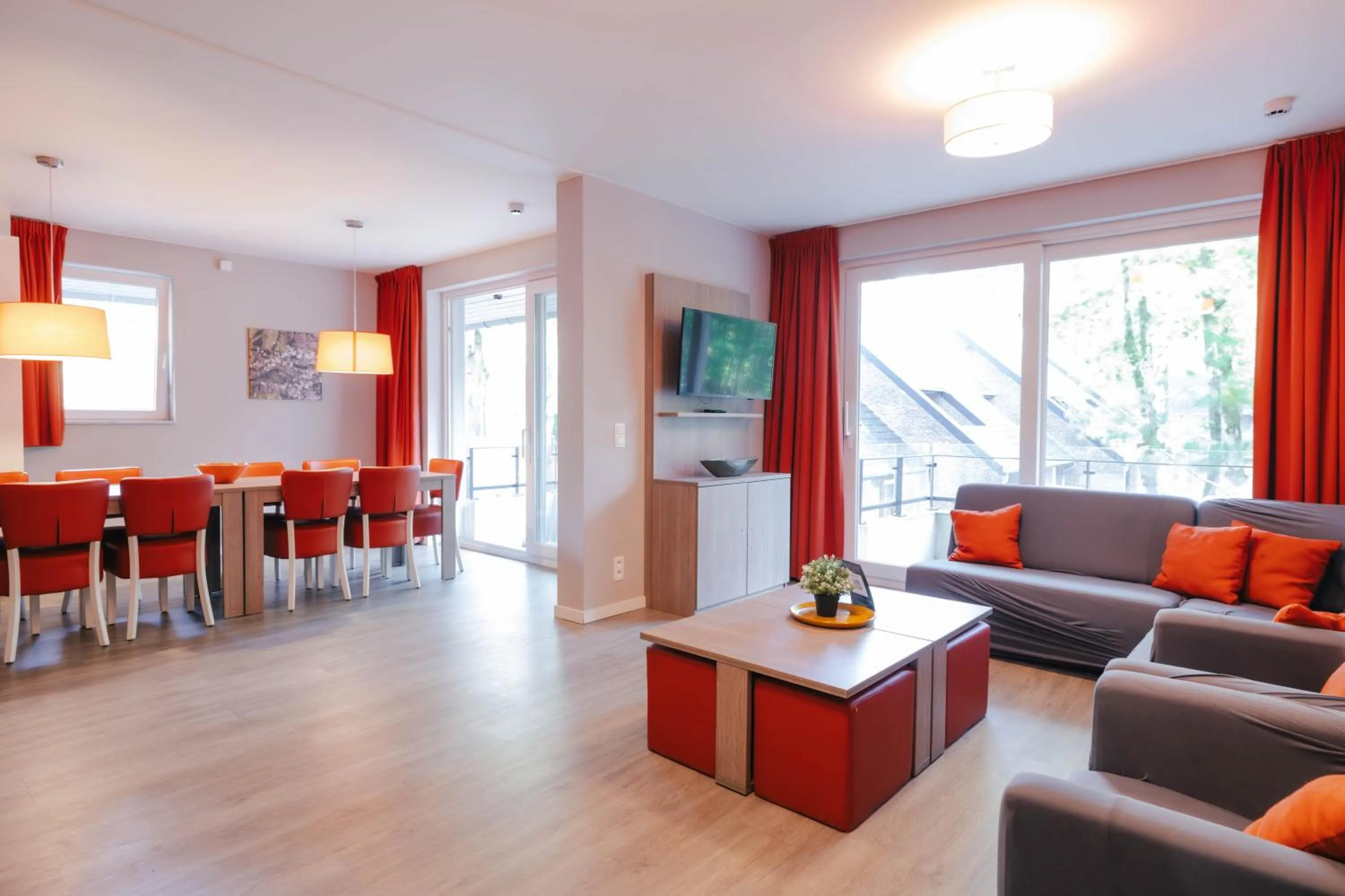 Living room in Green Resort Limburg