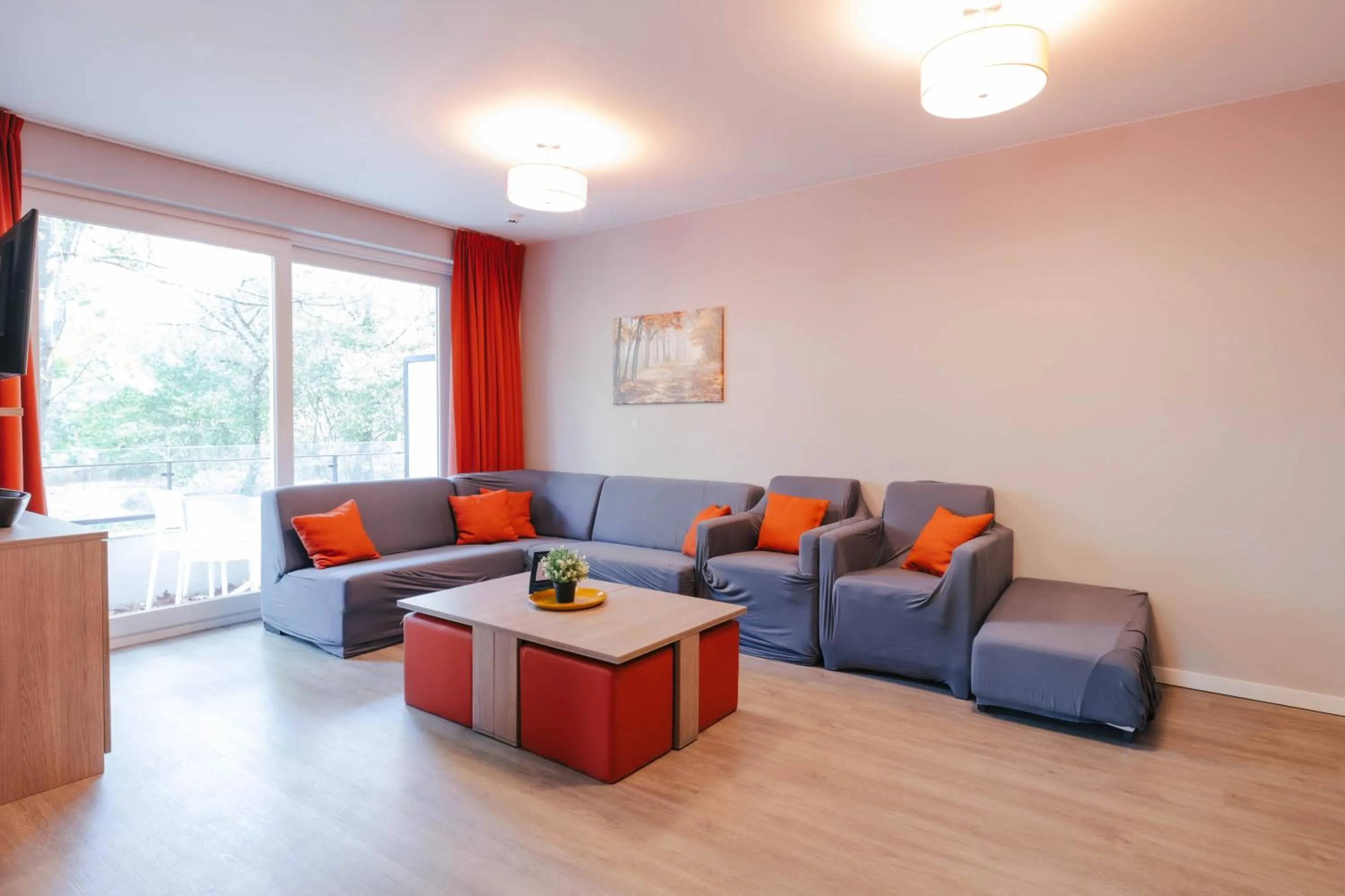 Living room in Green Resort Limburg