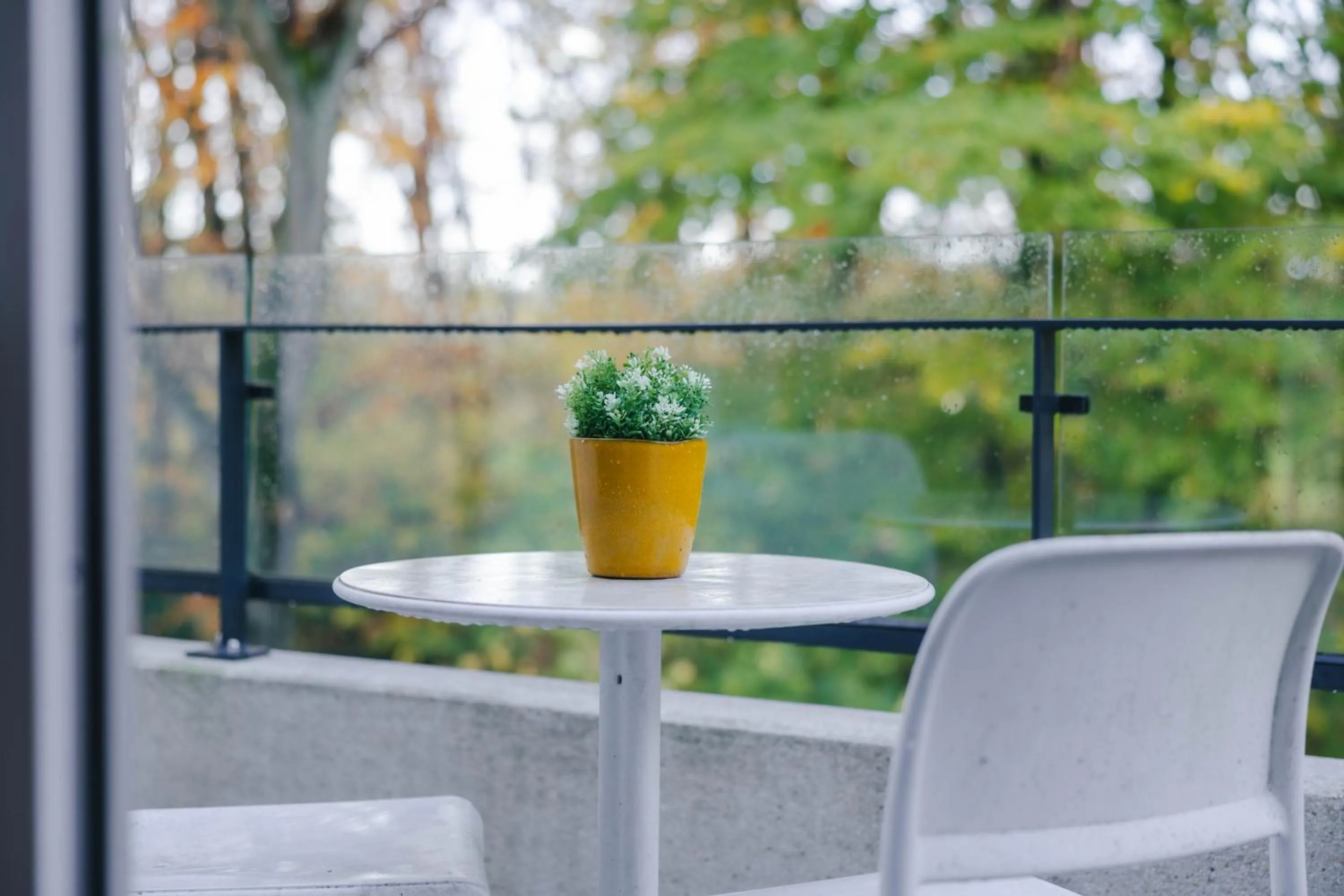 Balcony/Terrace in Green Resort Limburg