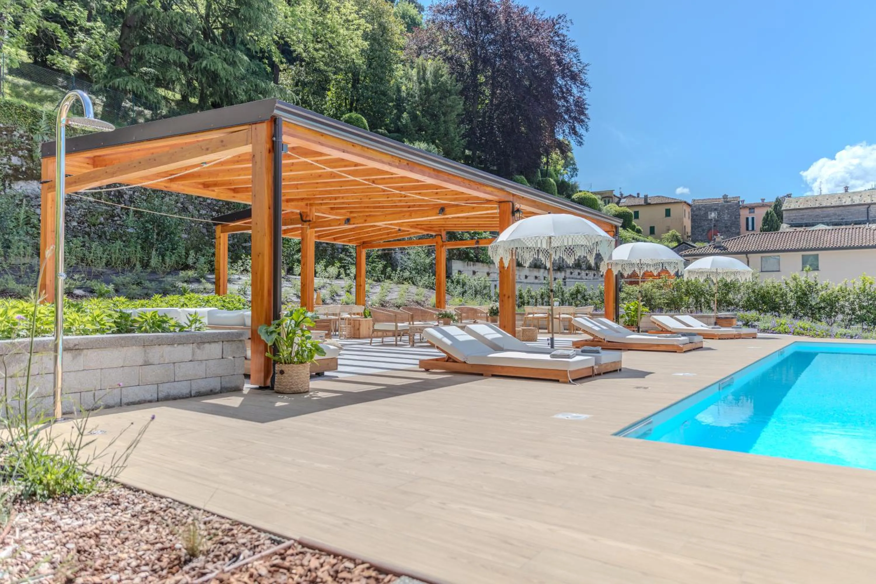 Swimming pool in Appartamento Il Centro
