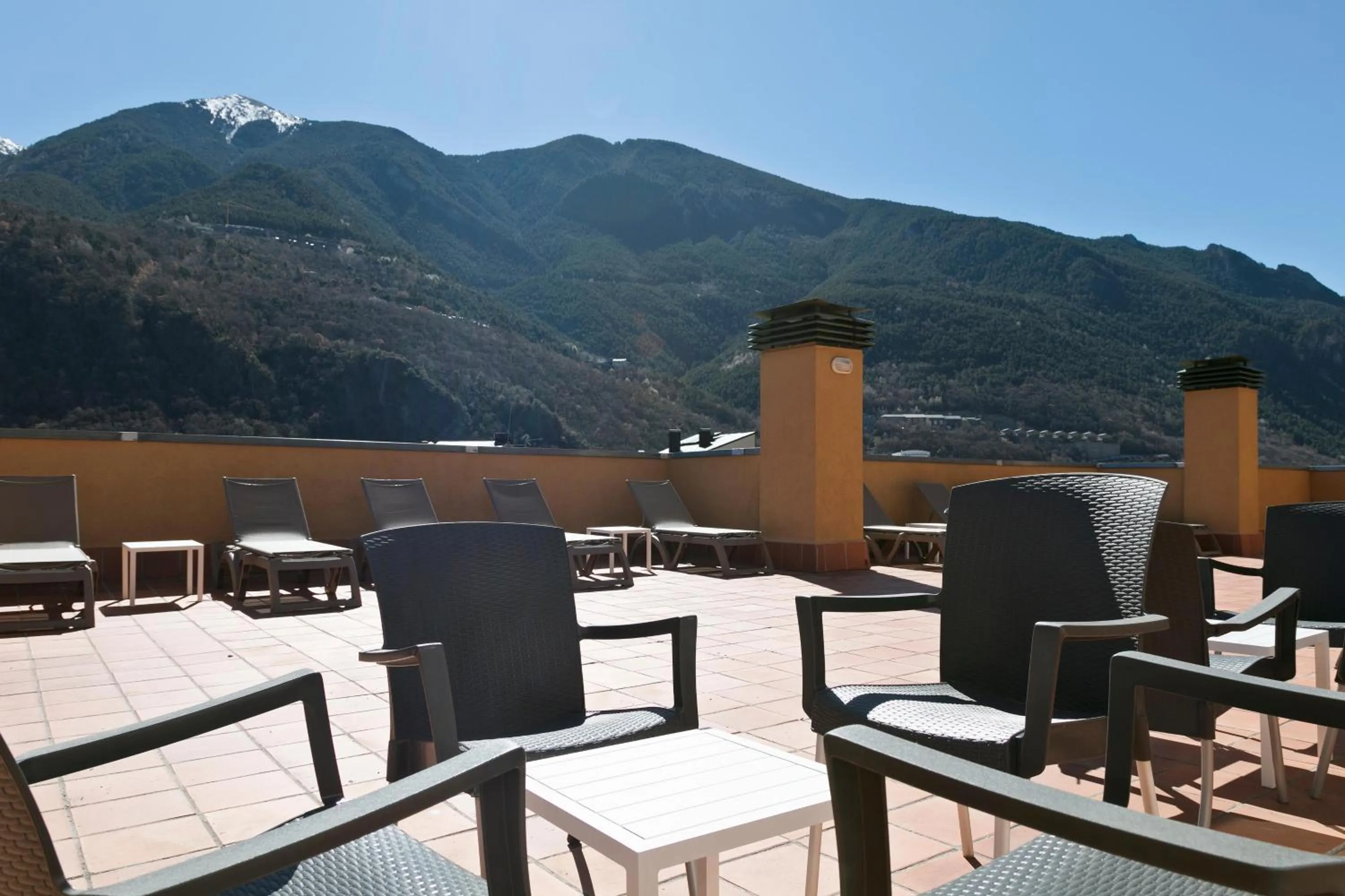 Balcony/Terrace in Hotel Best Andorra Center