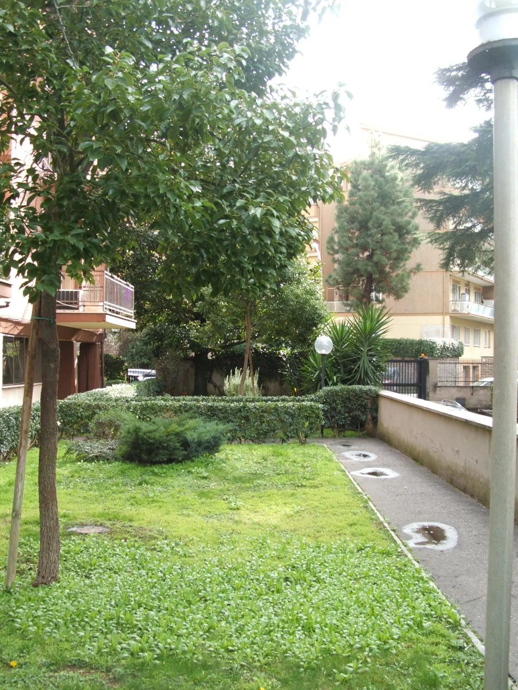 Garden view in B&B La Cubanina