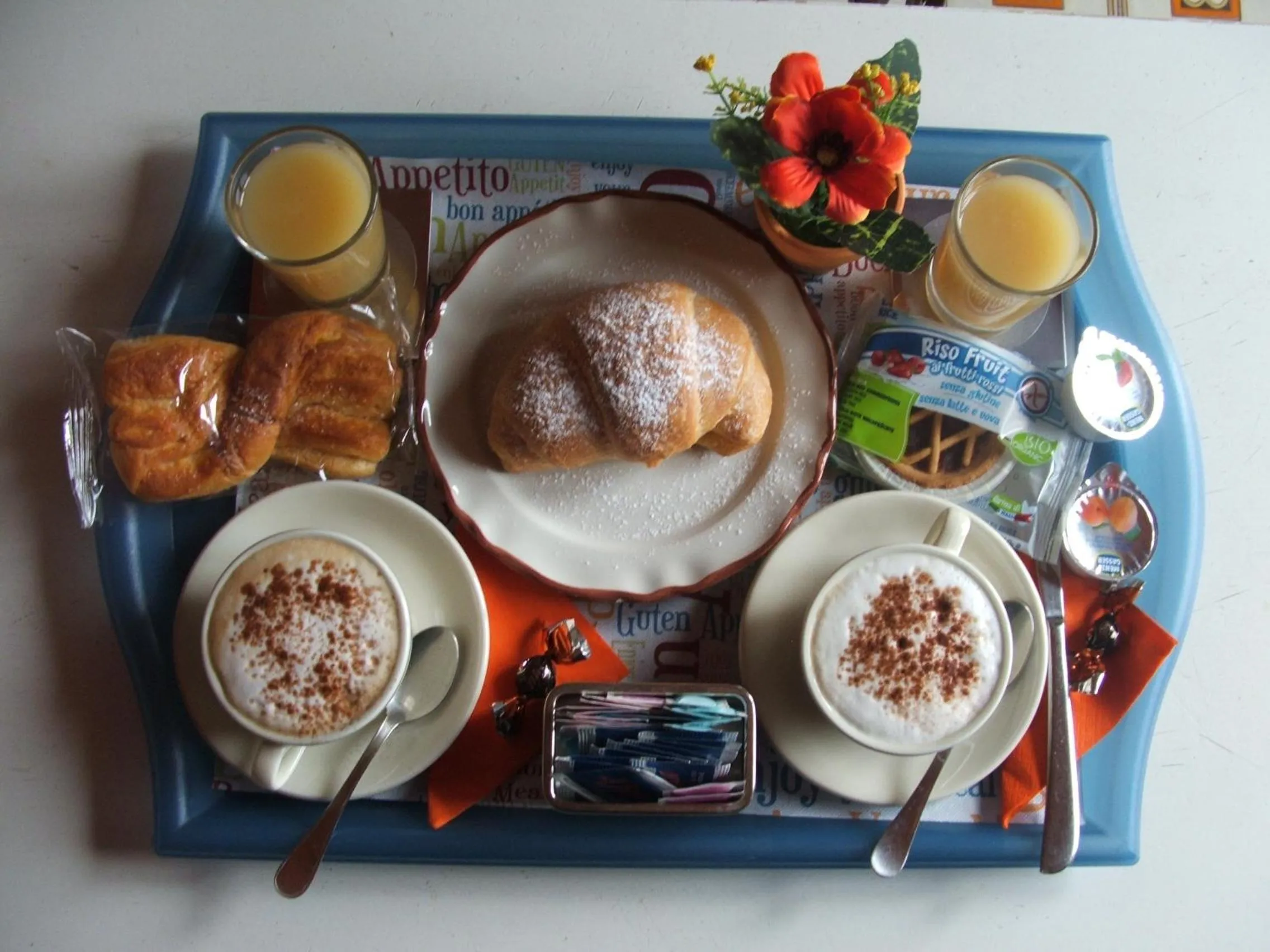 Food and drinks in B&B La Cubanina