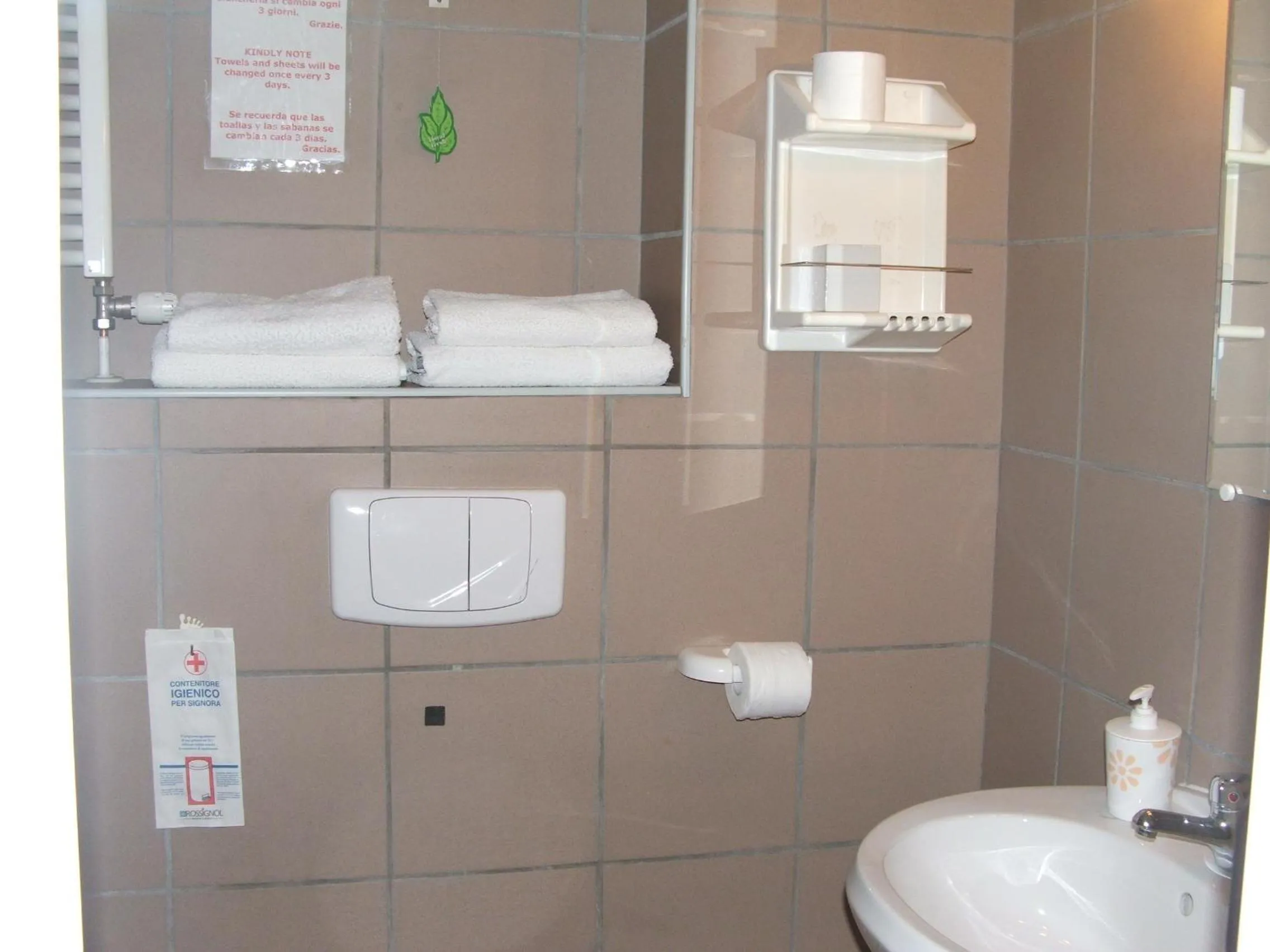 Bathroom in B&B La Cubanina