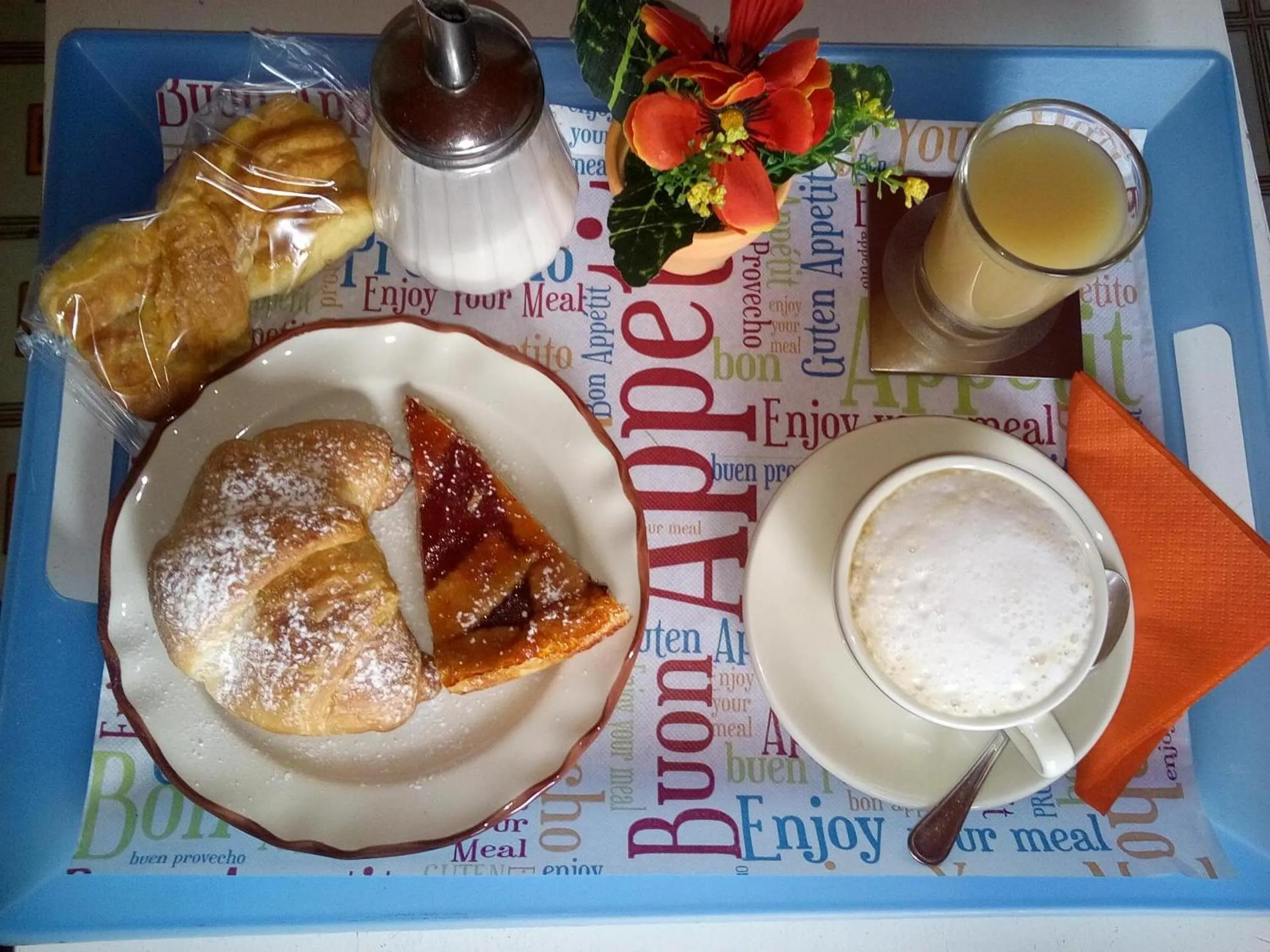 Food and drinks in B&B La Cubanina