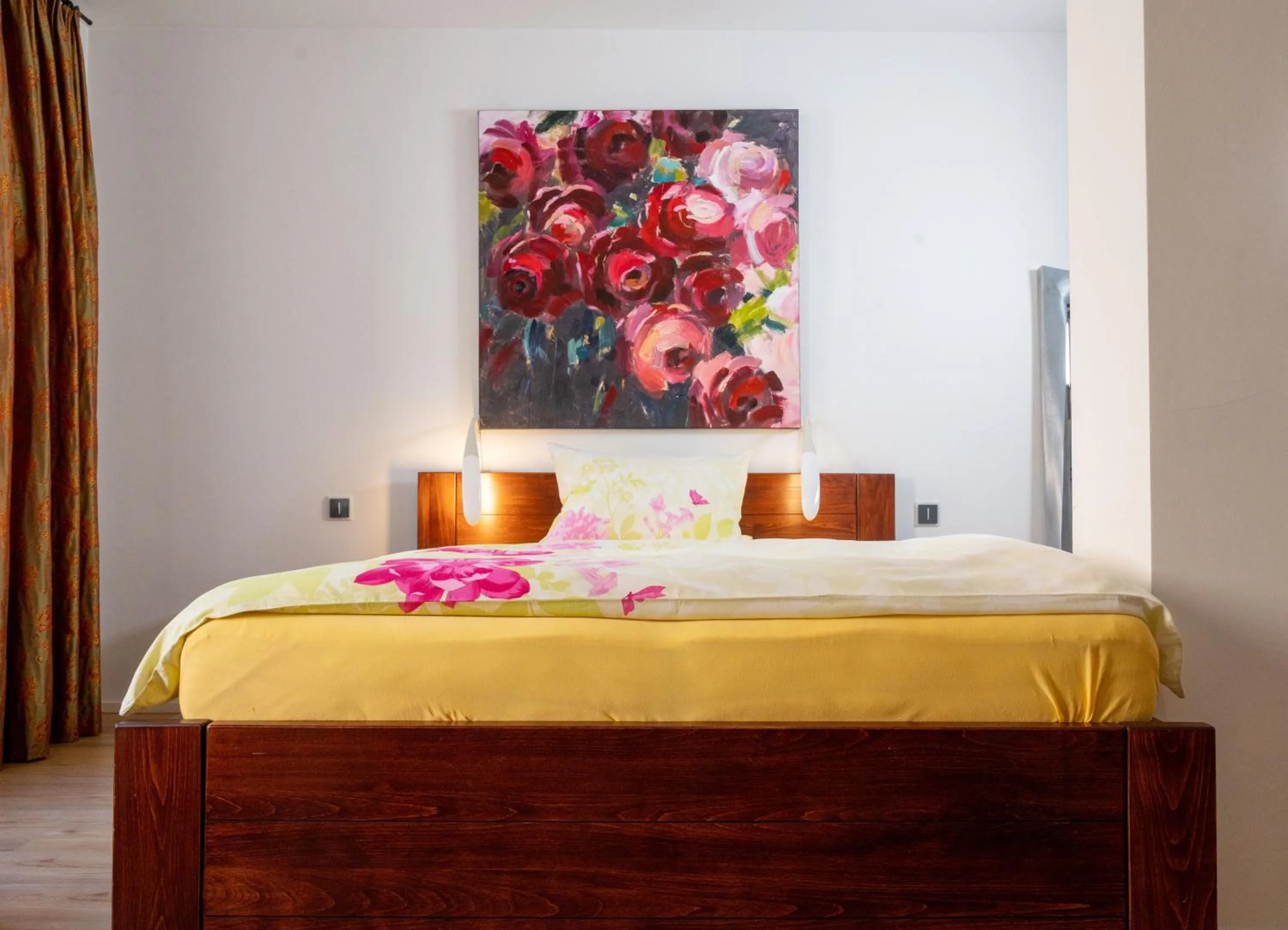 Bed in Boutique Hotel Frieden