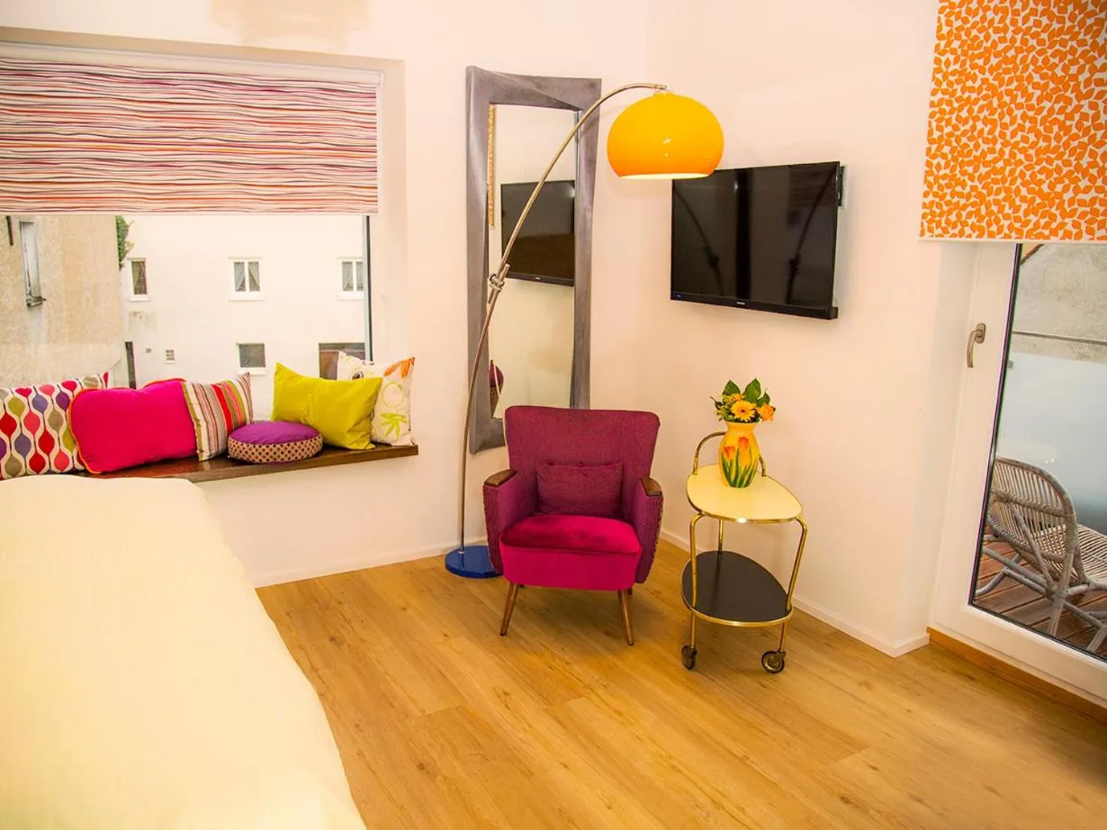 Balcony/Terrace in Boutique Hotel Frieden