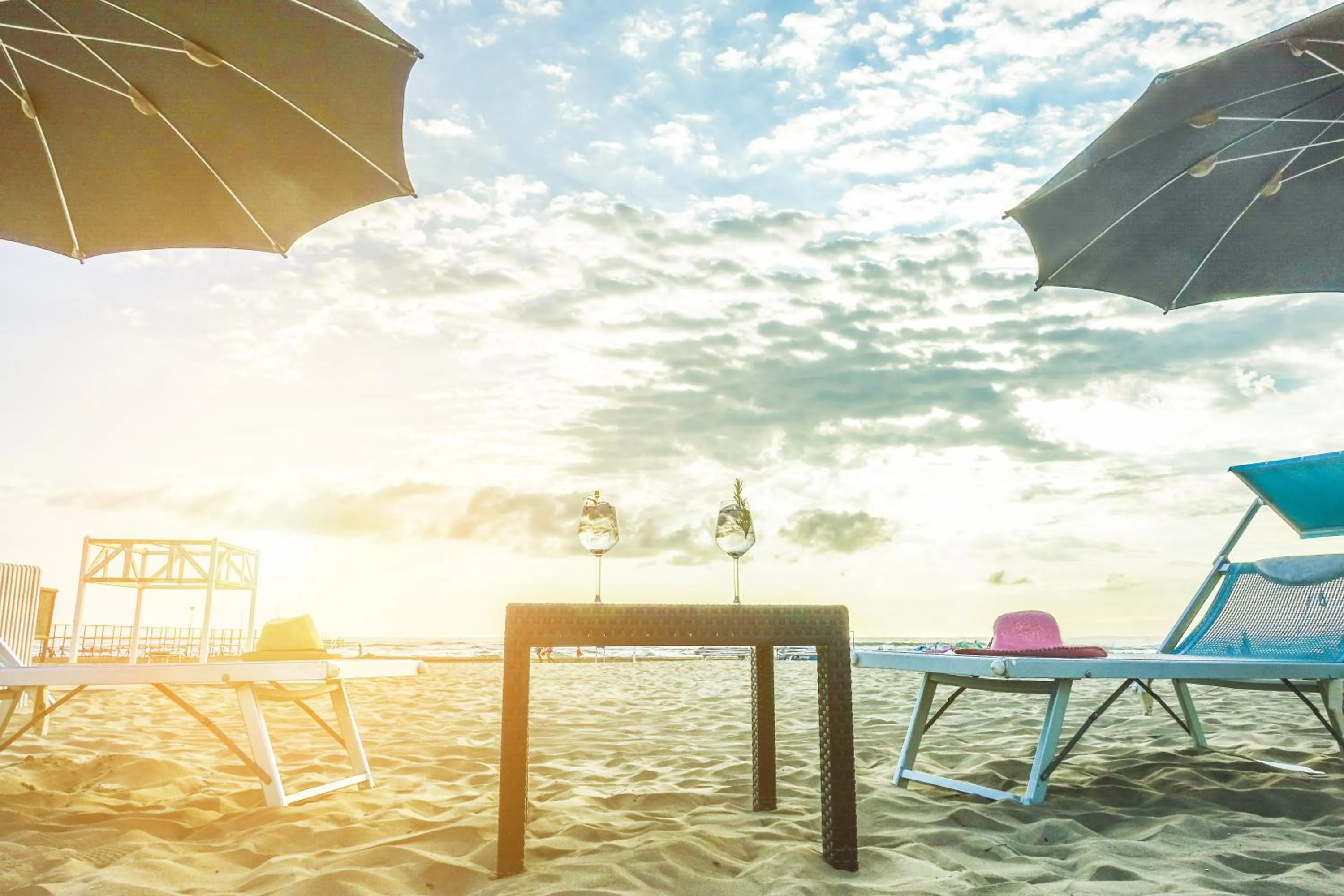 Beach in Hotel Vela d'Oro