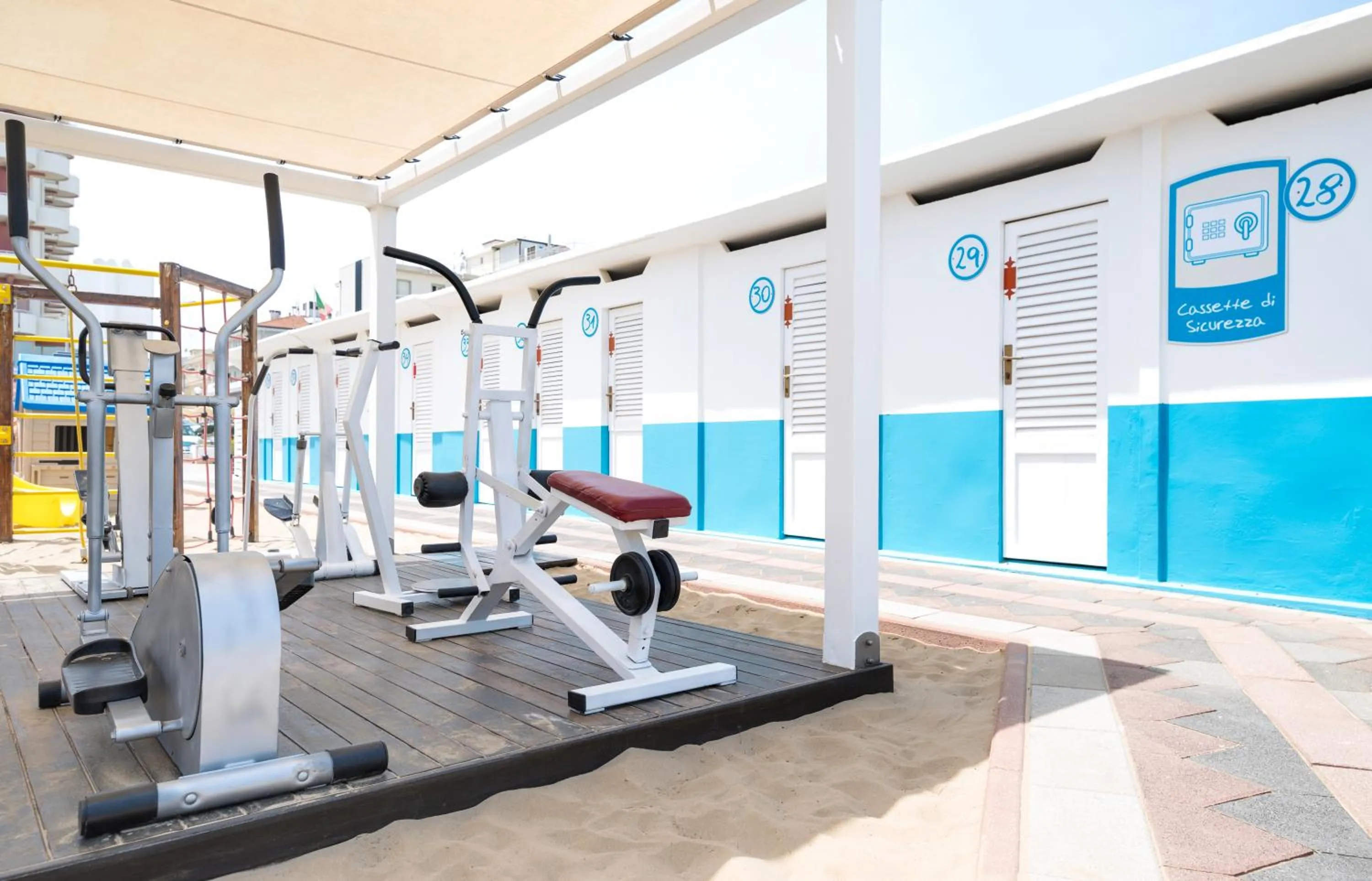 Beach in Hotel Vela d'Oro