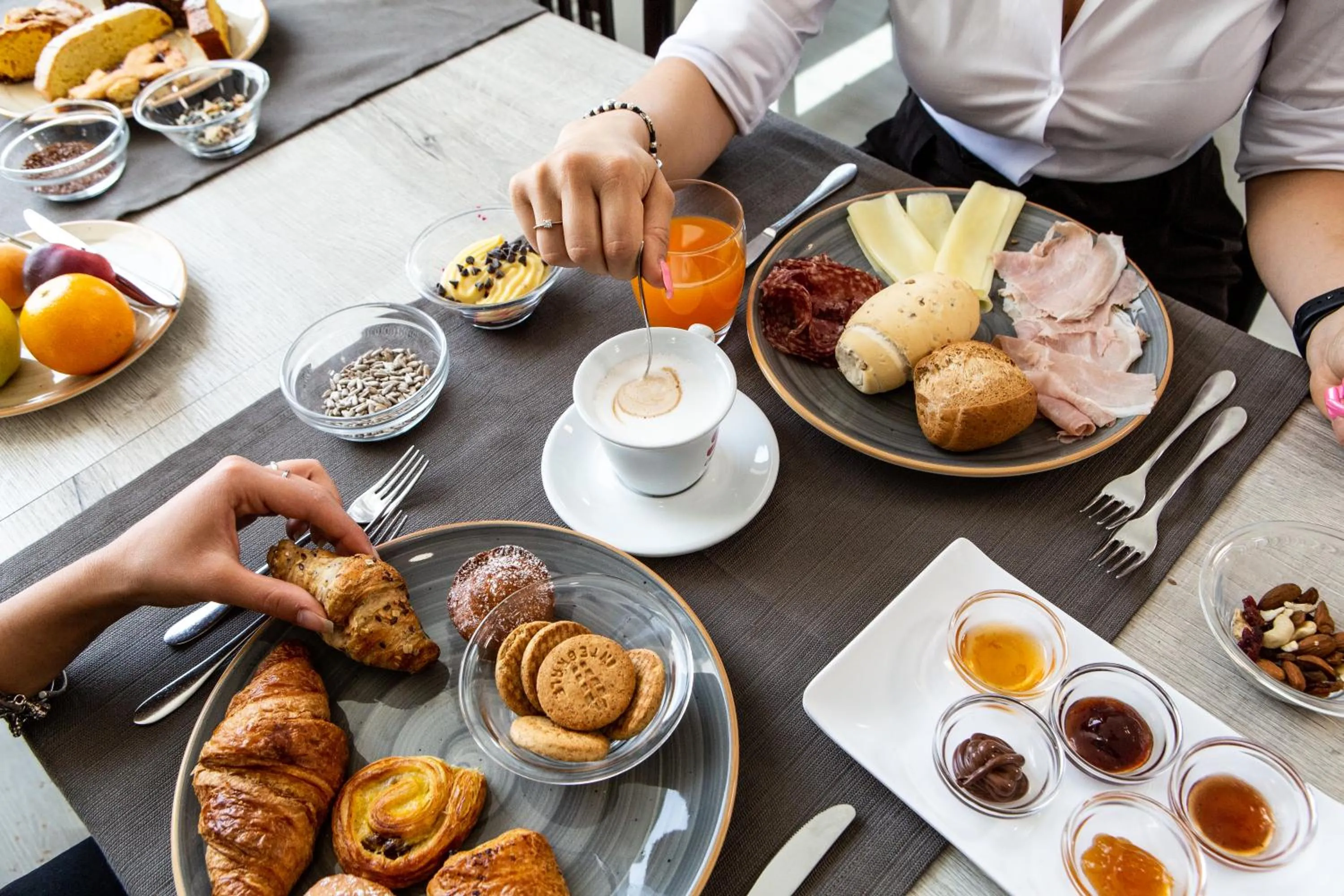 Food in Hotel Vela d'Oro