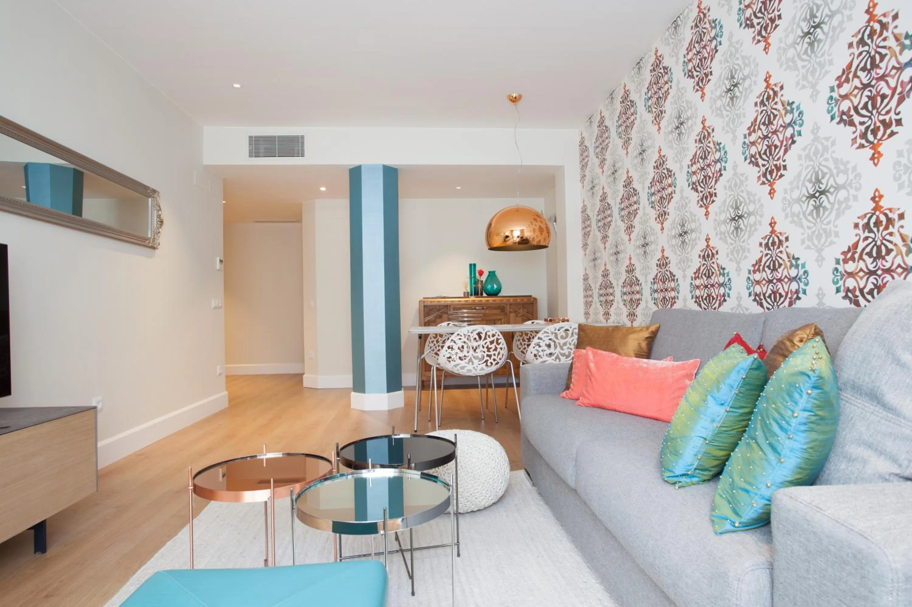 Living room in Passeig de Gracia Apartment