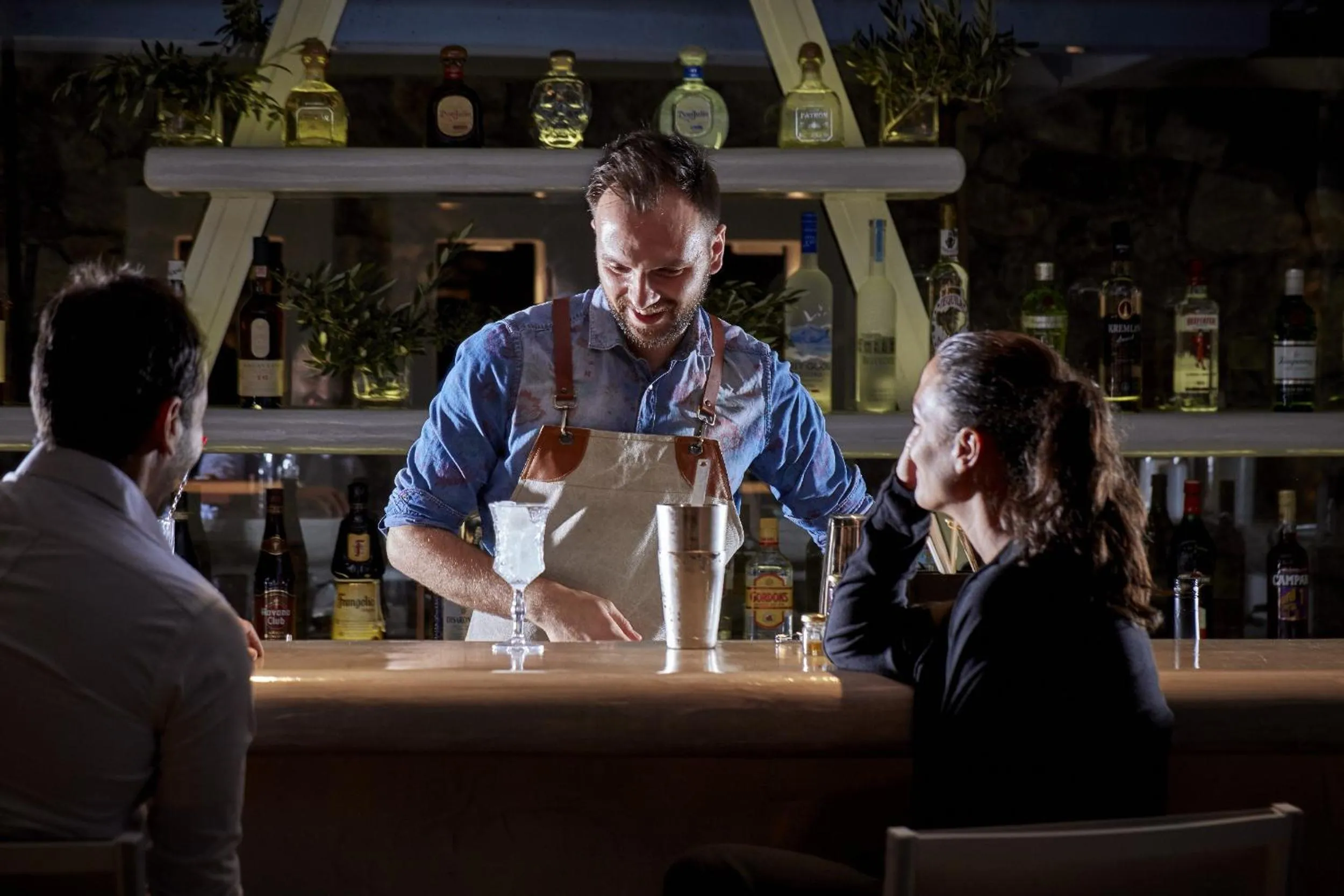 Lounge or bar in Orabel Suites Santorini (Adults Only)