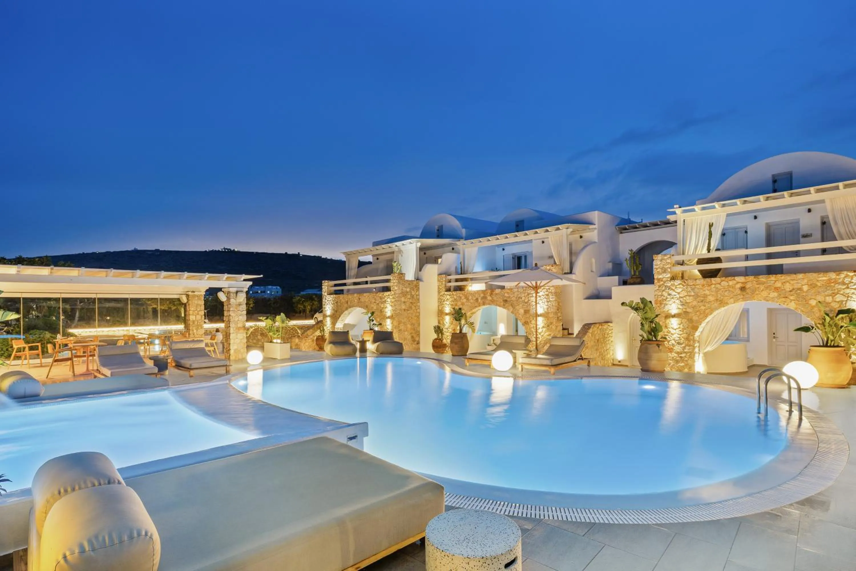 Swimming pool in Orabel Suites Santorini (Adults Only)