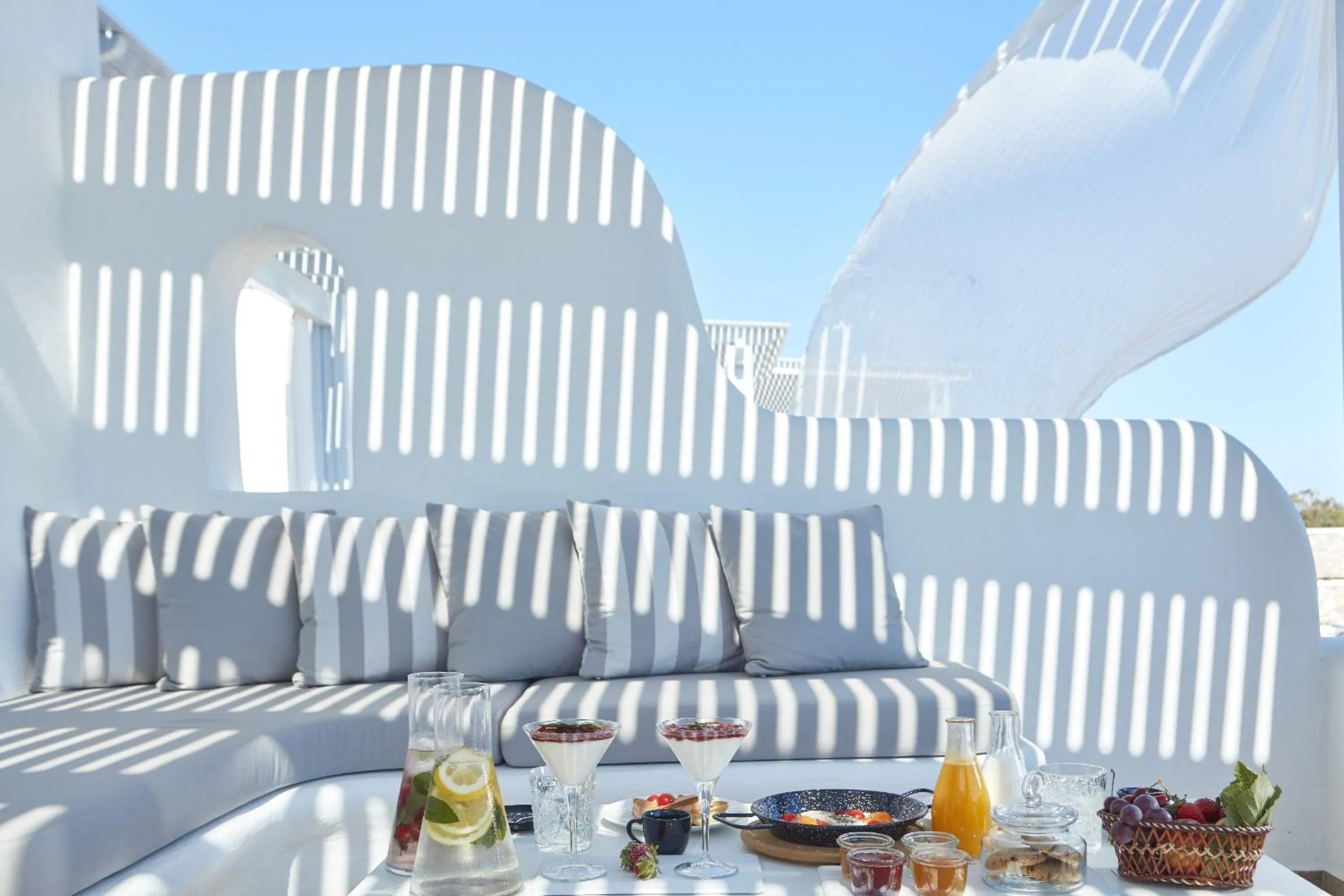 Balcony/Terrace in Orabel Suites Santorini (Adults Only)