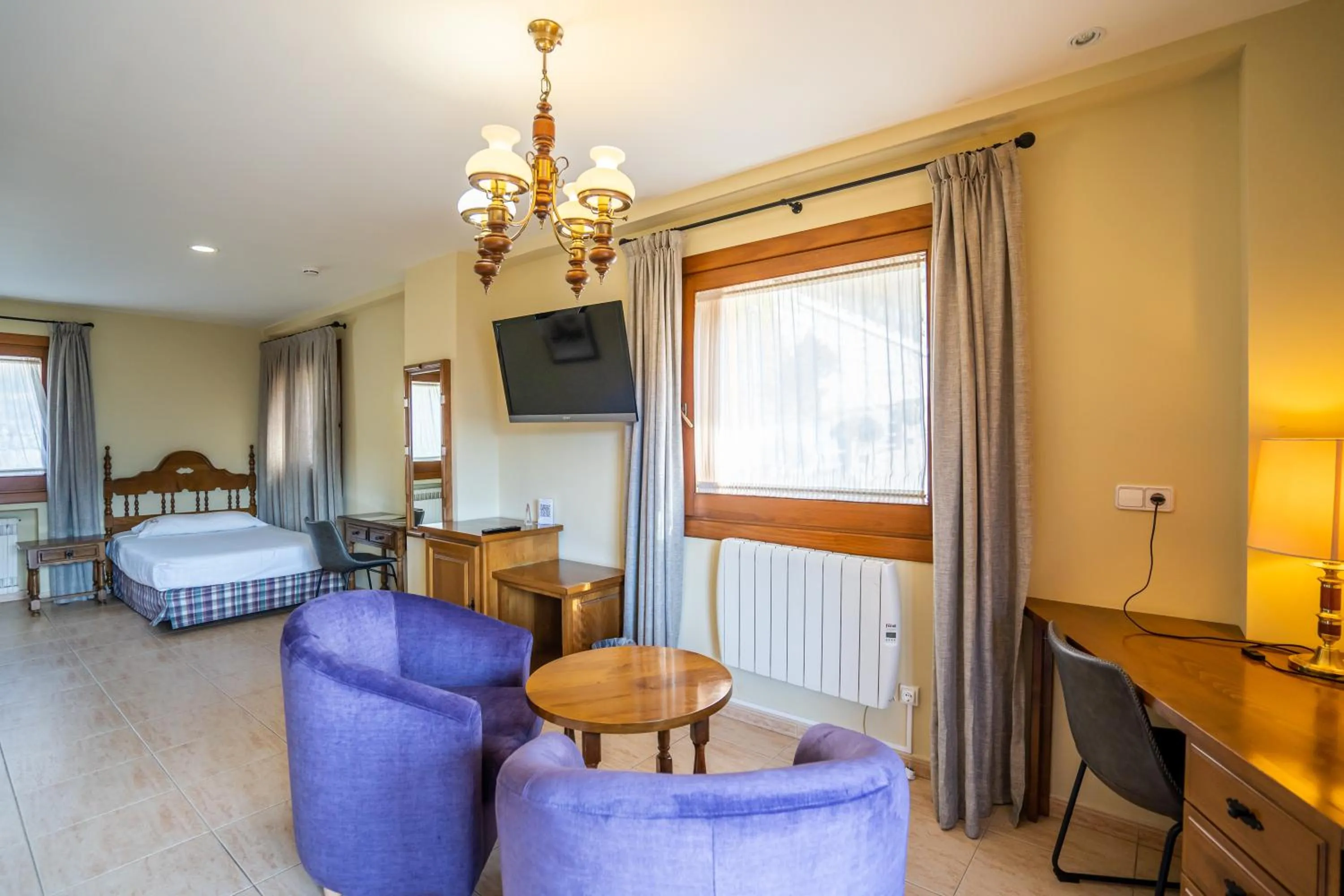 Bed in Abba Ordino Babot Hotel