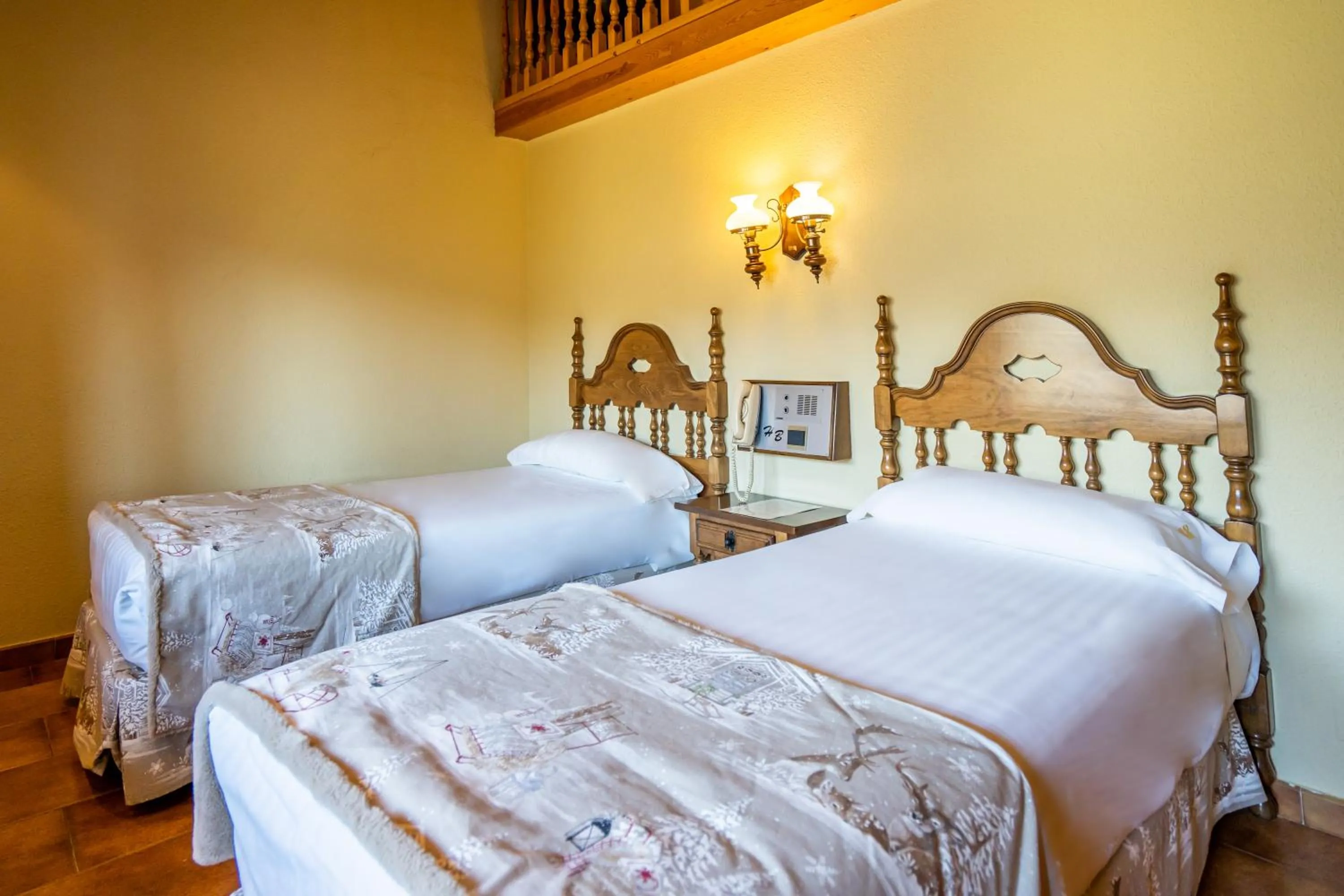 Bed in Abba Ordino Babot Hotel