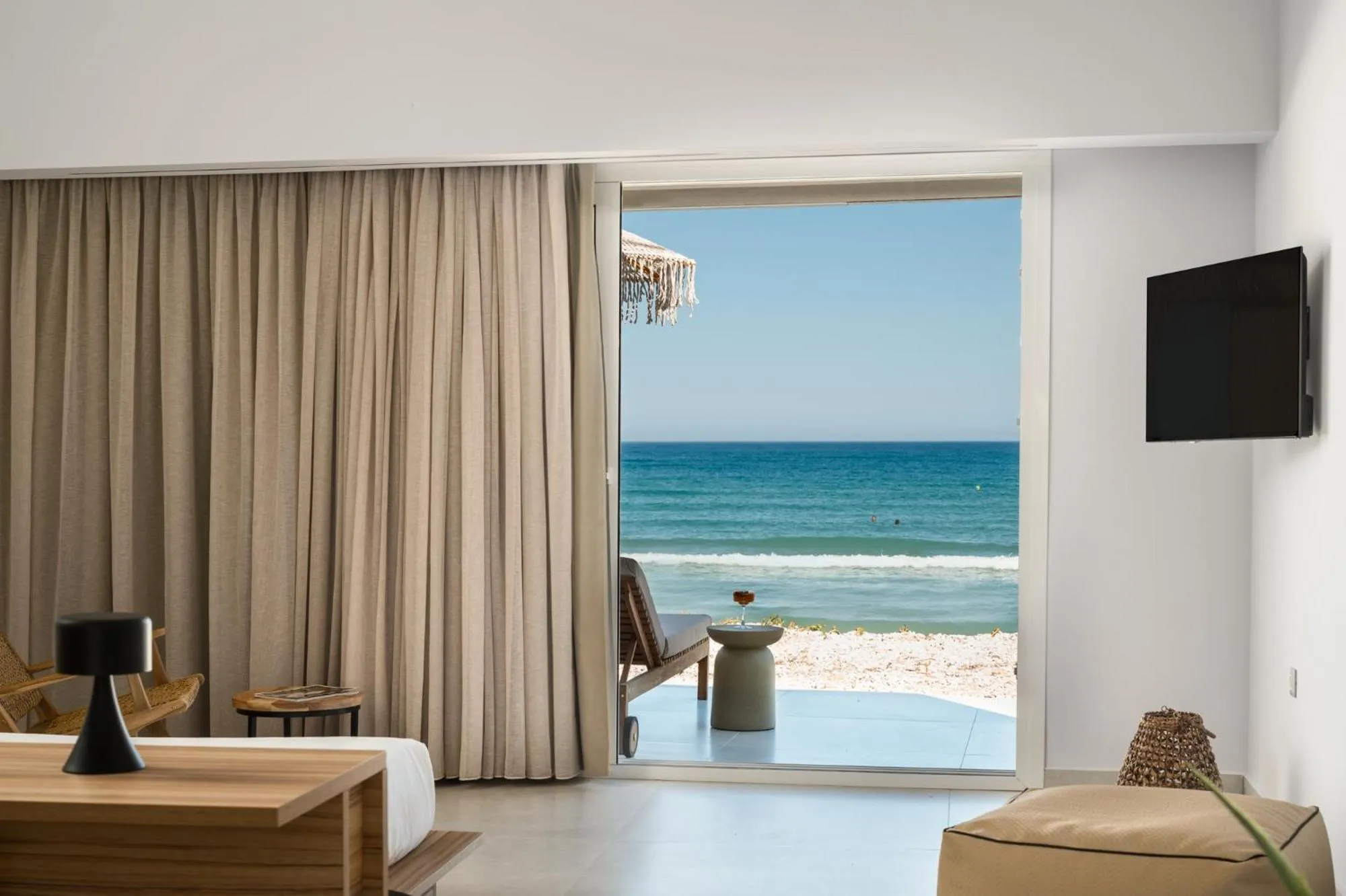 View (from property/room) in Acharavi Beach Hotel