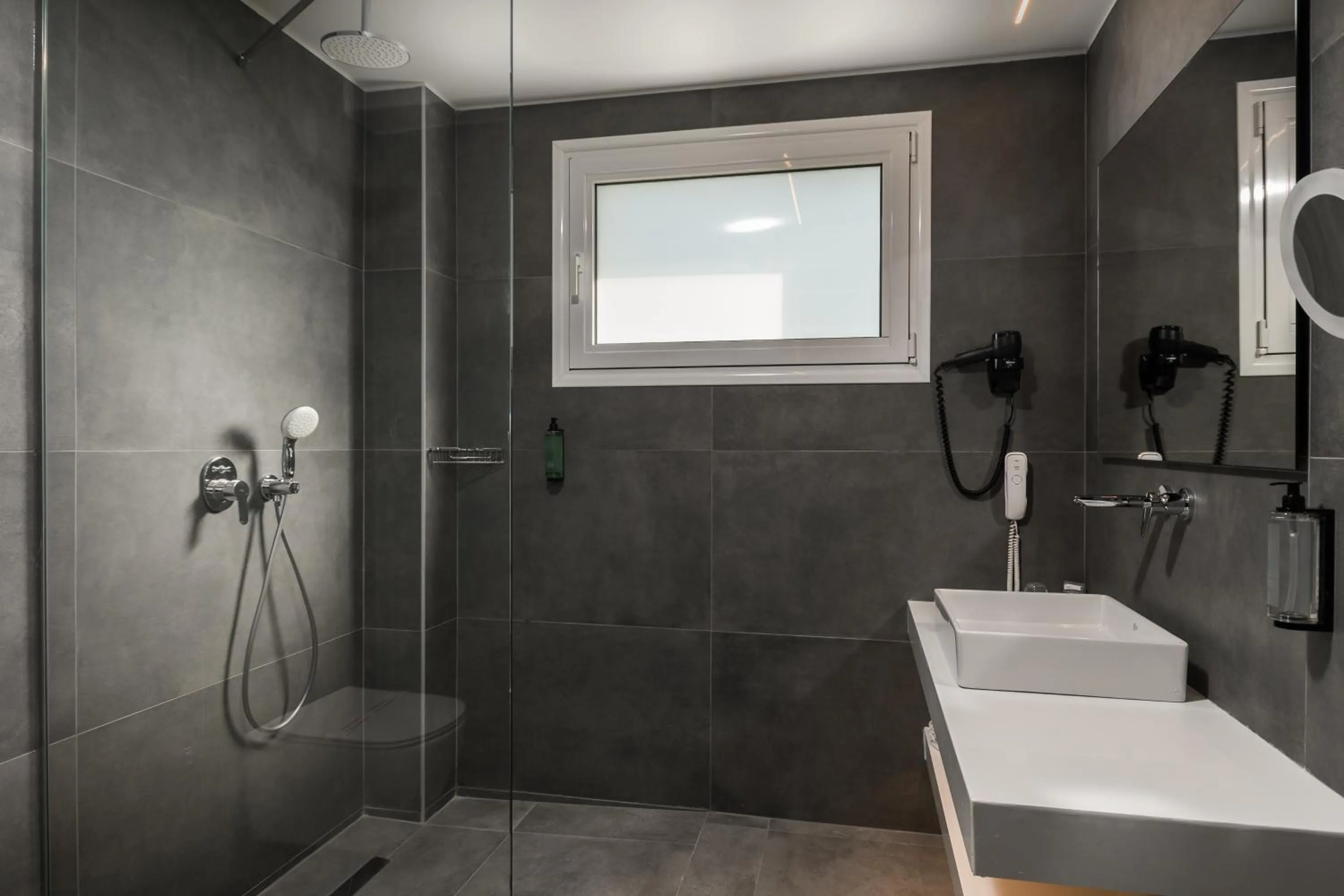 Bathroom in Acharavi Beach Hotel