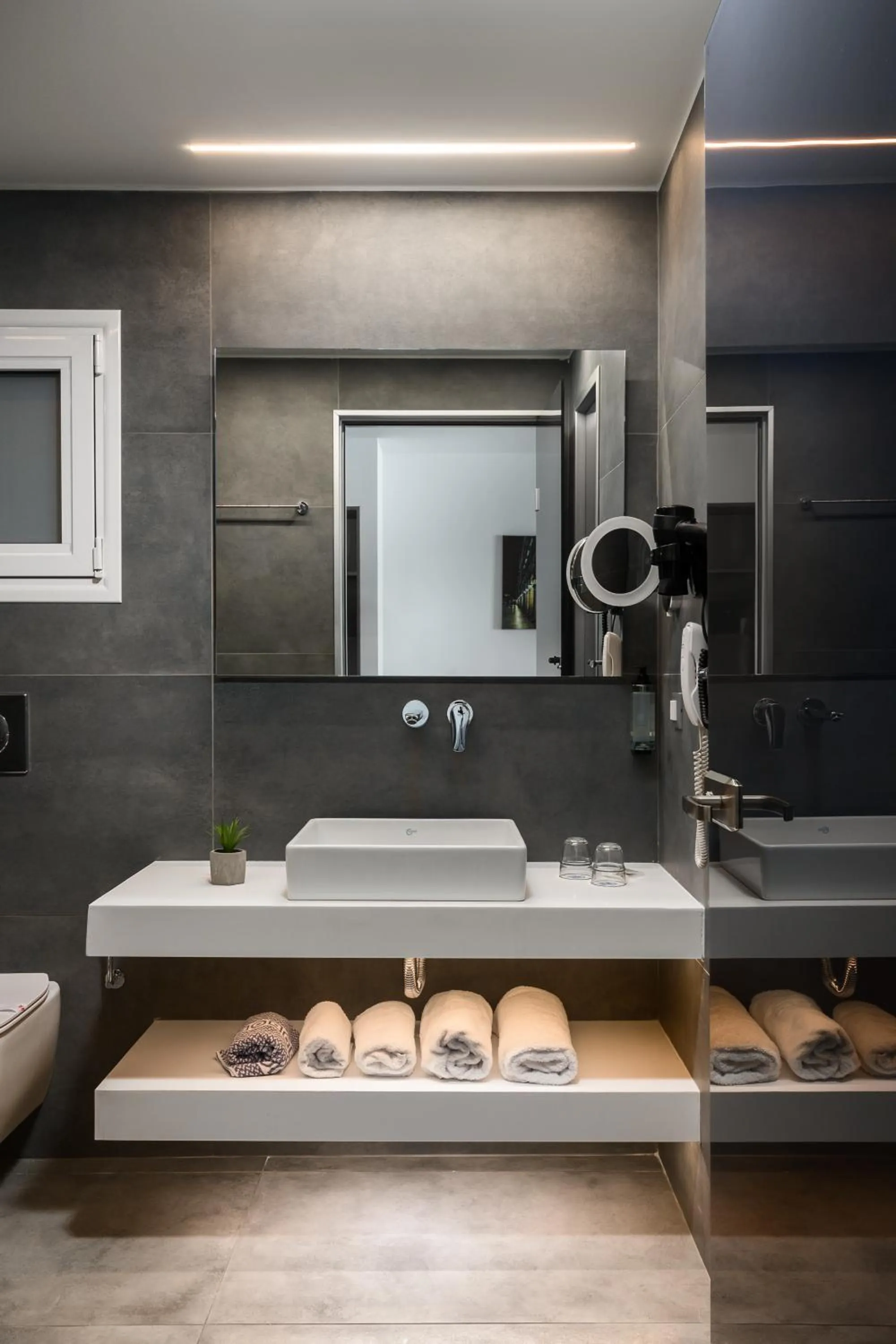 Bathroom in Acharavi Beach Hotel