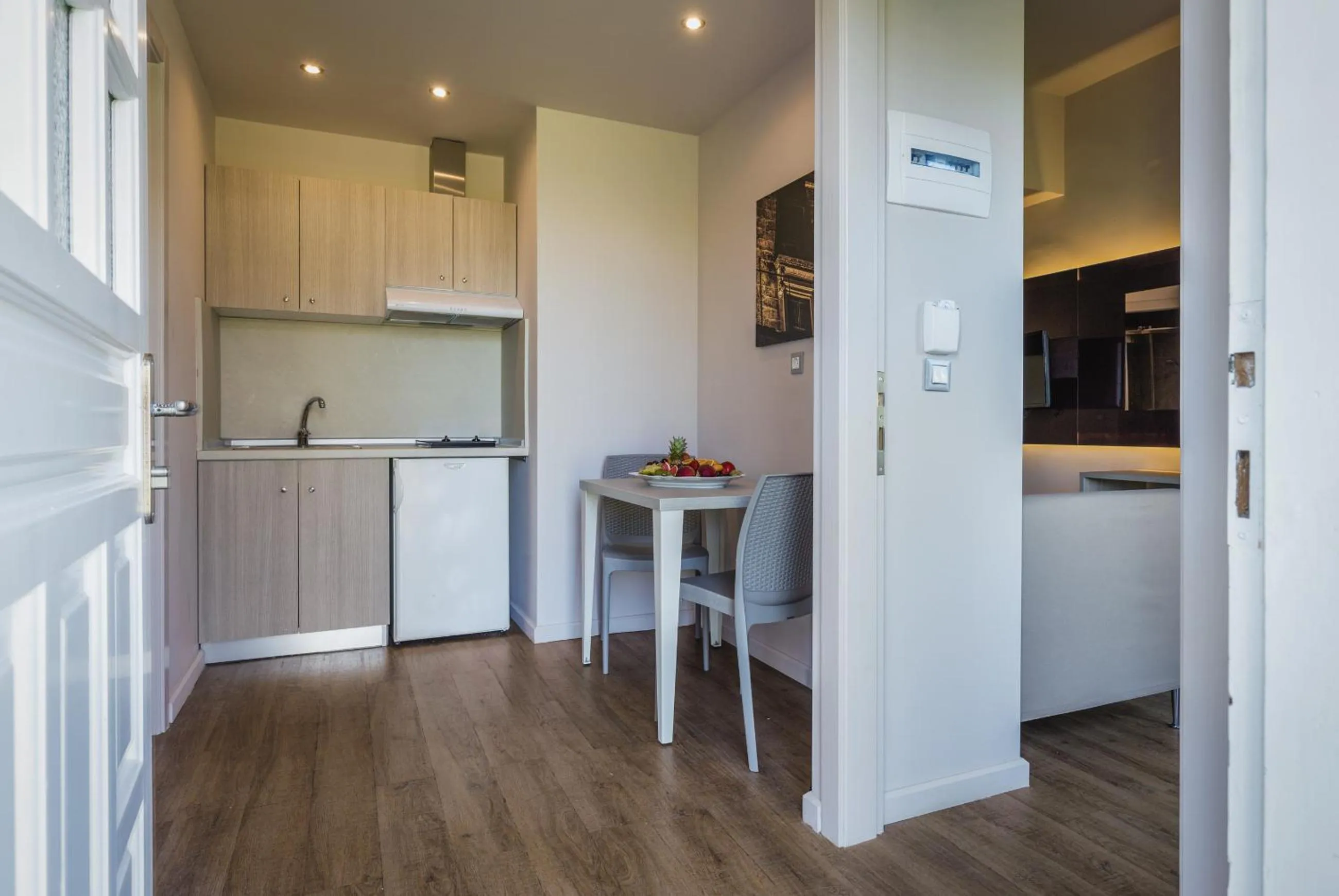 Garden view in Acharavi Beach Hotel