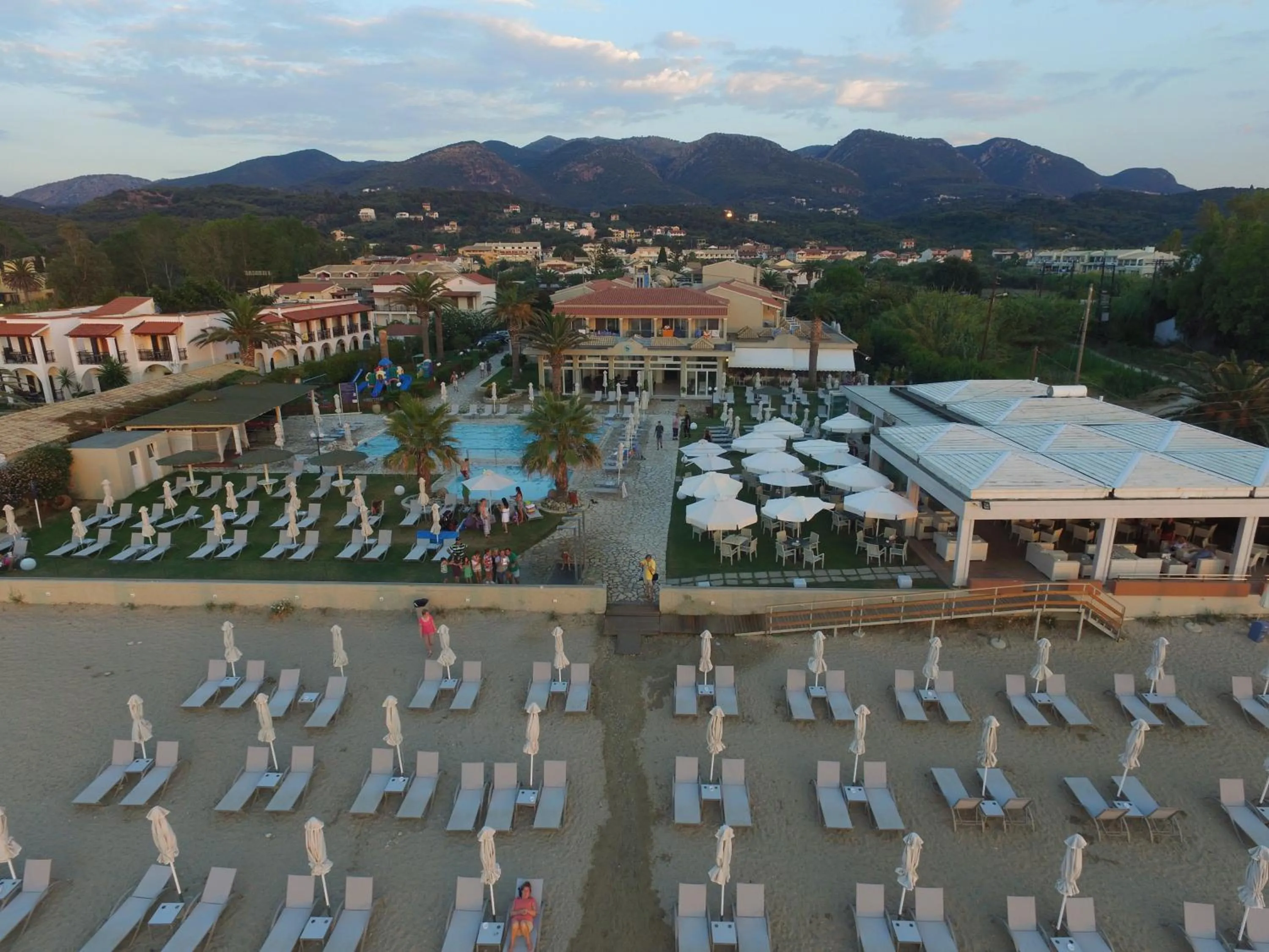 Beach in Acharavi Beach Hotel