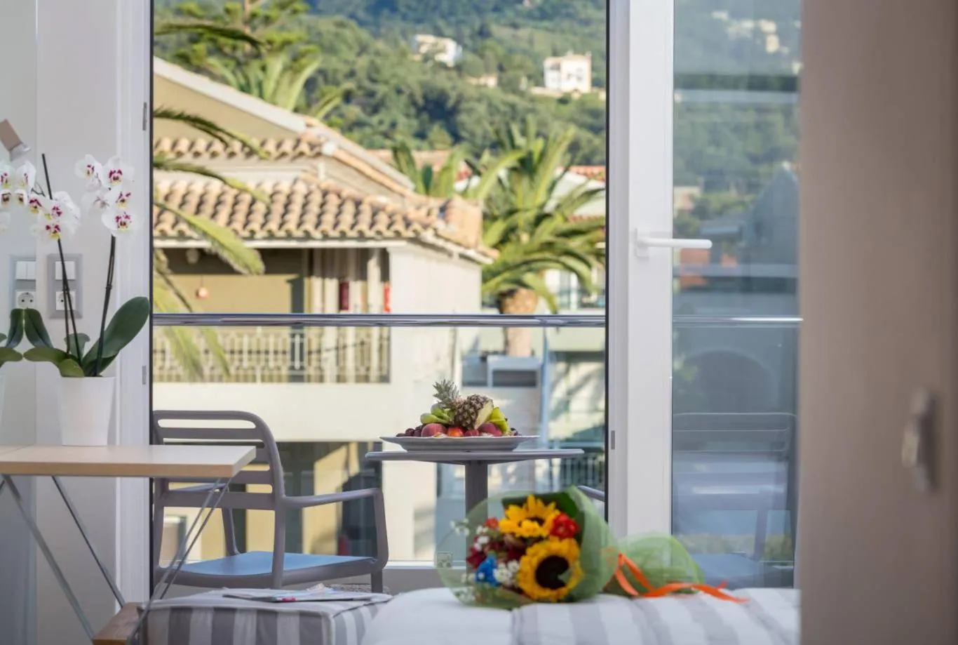 Decorative detail in Acharavi Beach Hotel